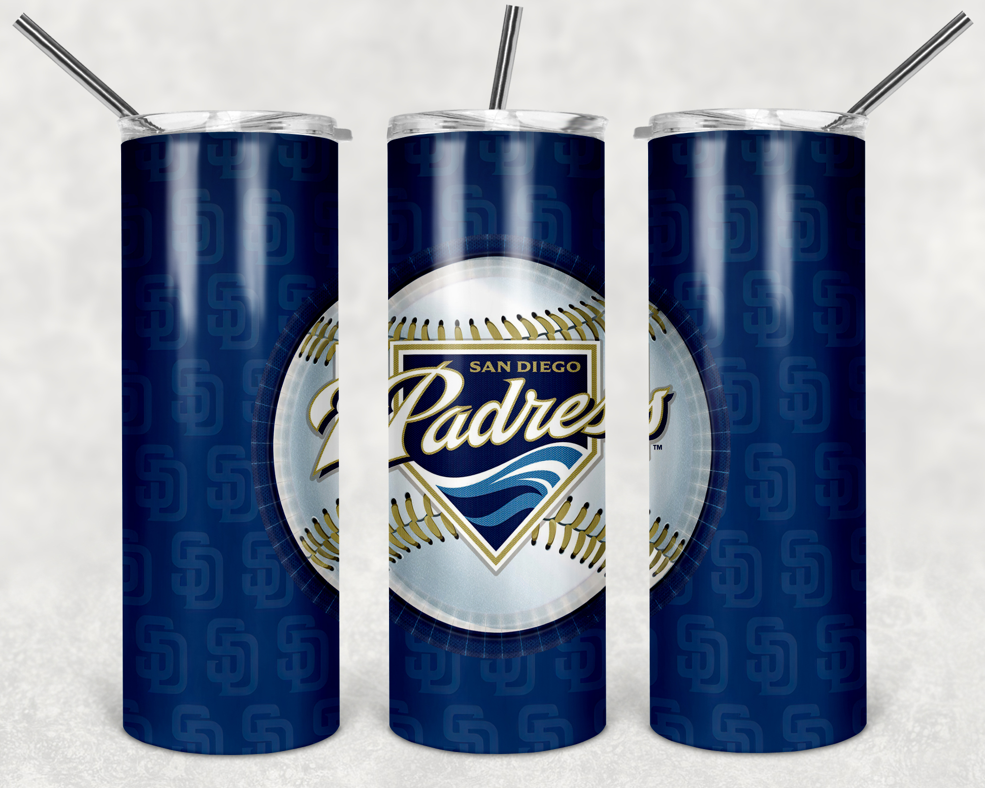 San Diego Padres Tumbler Png, MLB Tumbler Wrap PNG, Baseball - Inspire ...
