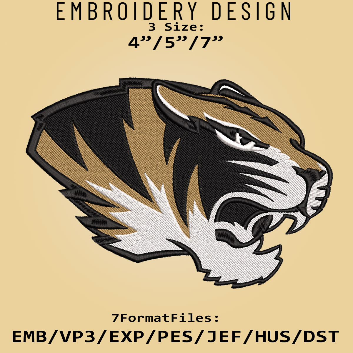 NCAA Missouri Tigers Micro Flame Graphics Decal Pack Of 2 - Team Logo Stickers For Cars