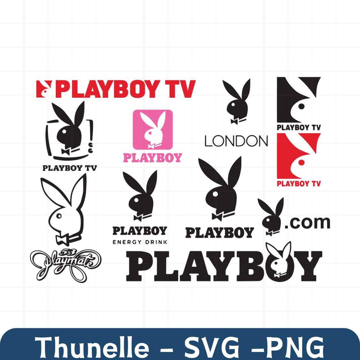 Playboy Bunny Logo Svg, Trending Svg, Playboy Logo Svg, Play - Inspire