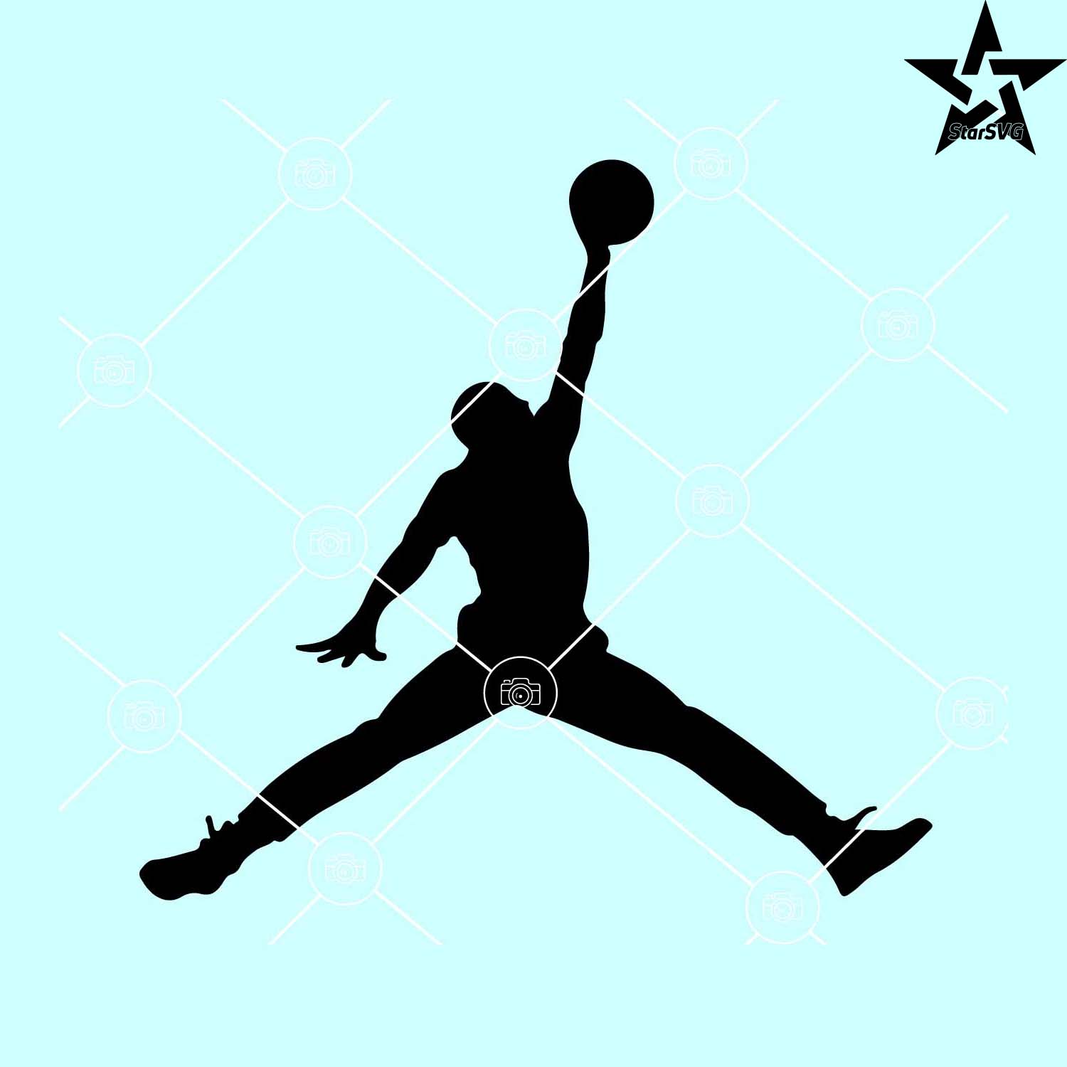 Sneaker svg, Jordan Svg, Jump man Svg, Air Jordan Svg, Micha