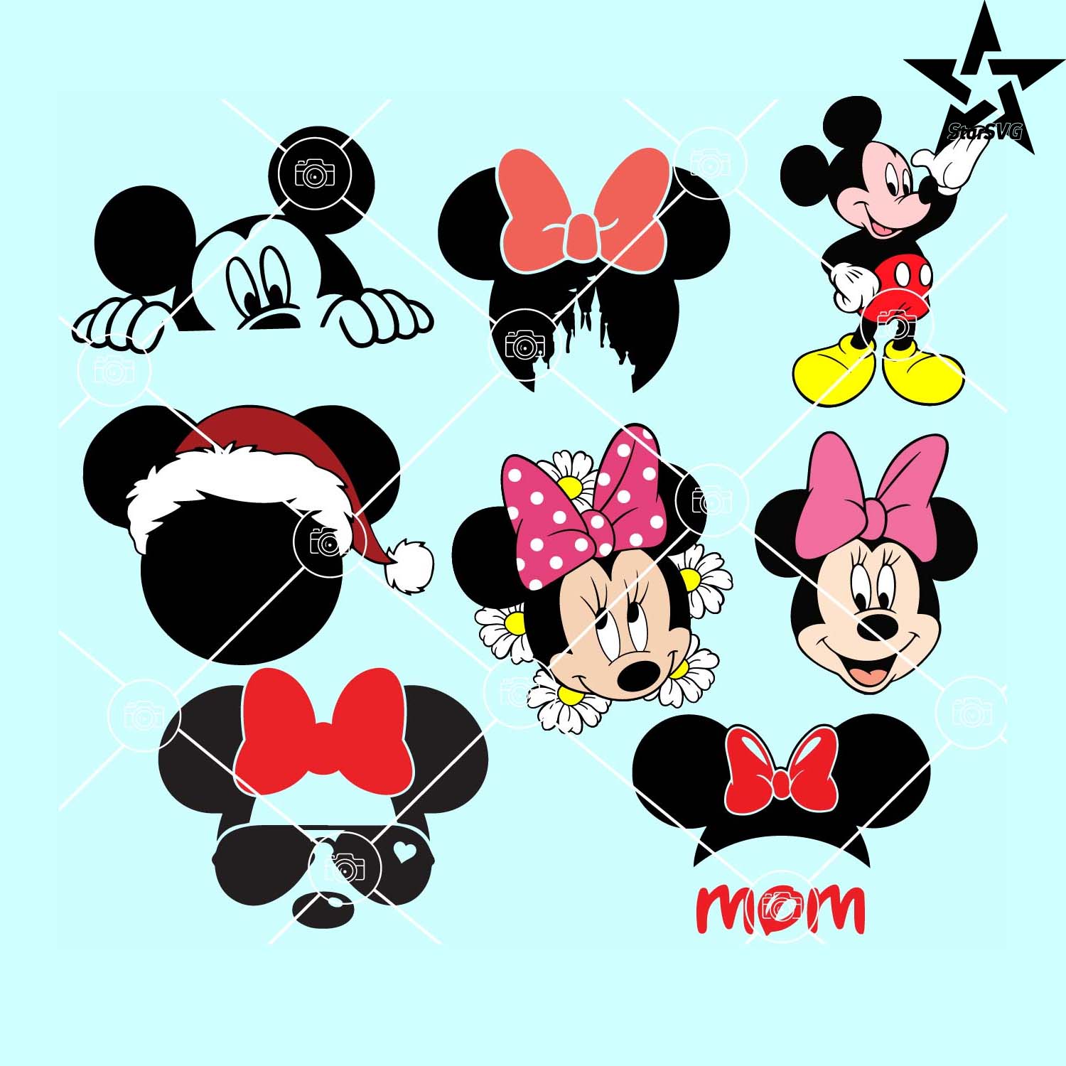 Mickey Mouse SVG Bundle, Mickey Mouse svg cricut, mickey svg - Inspire