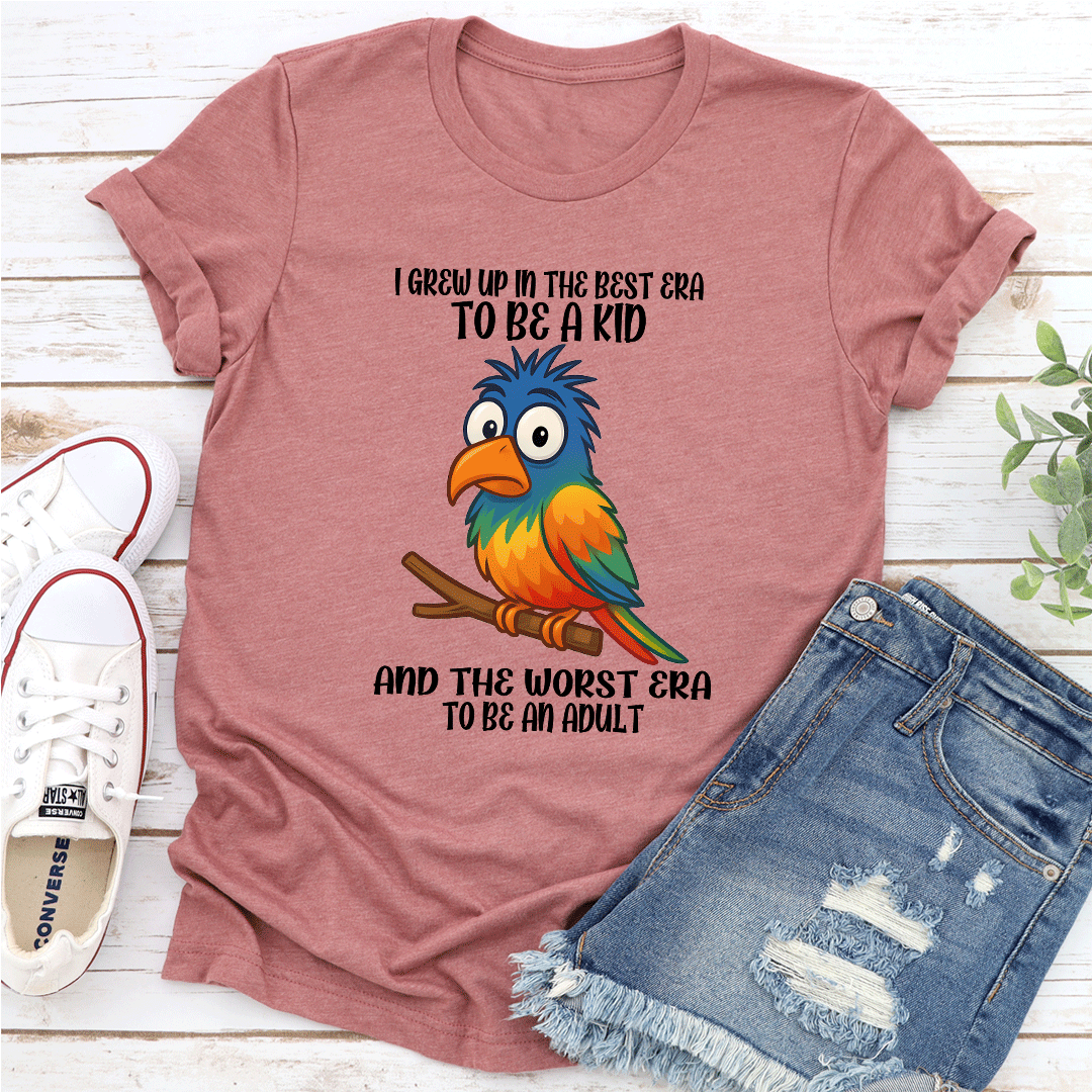 i grew up in the best era to be a kid tee