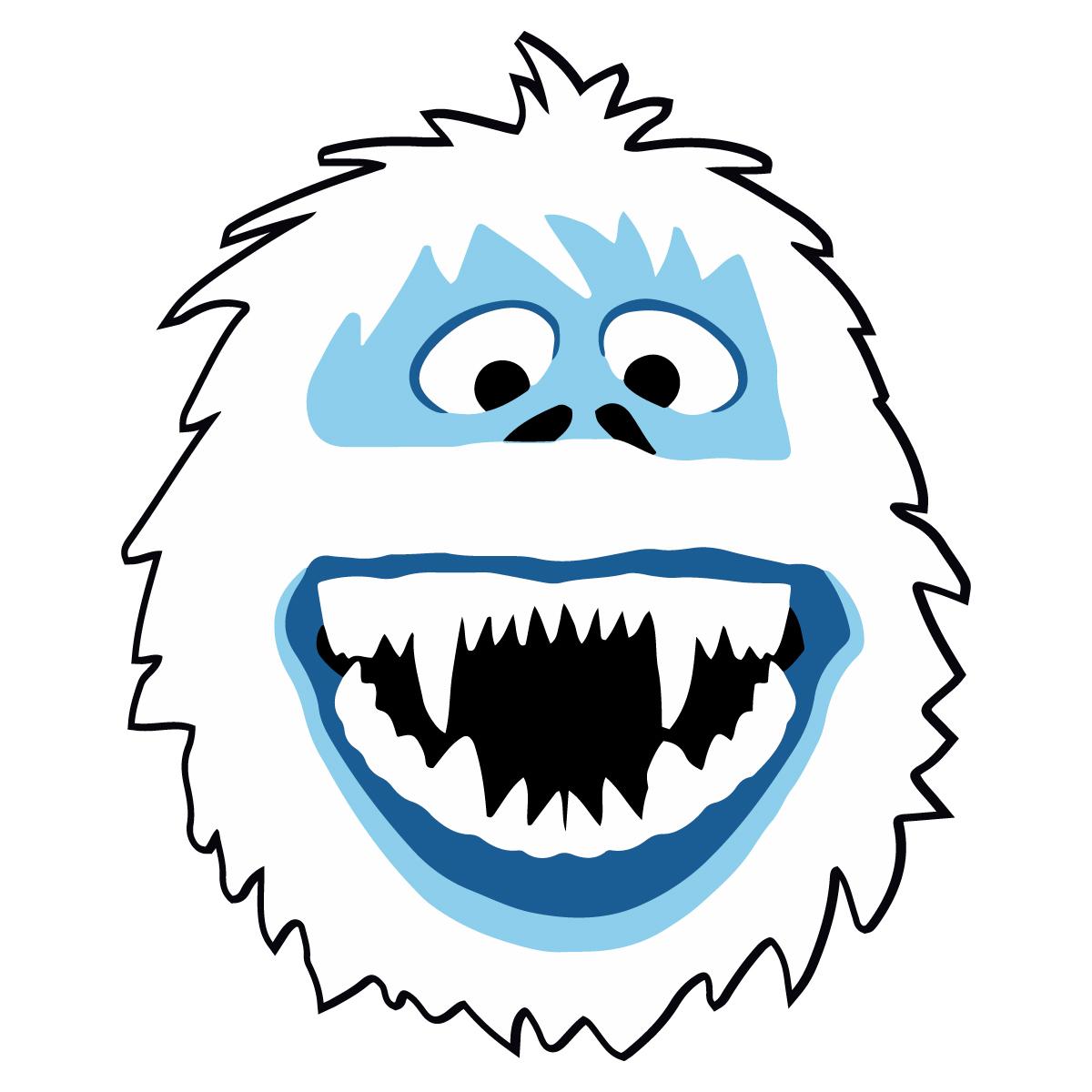Abominable Rudolph Snowman Face Svg, Dxf Eps Pdf Png, Cricut | Inspire ...