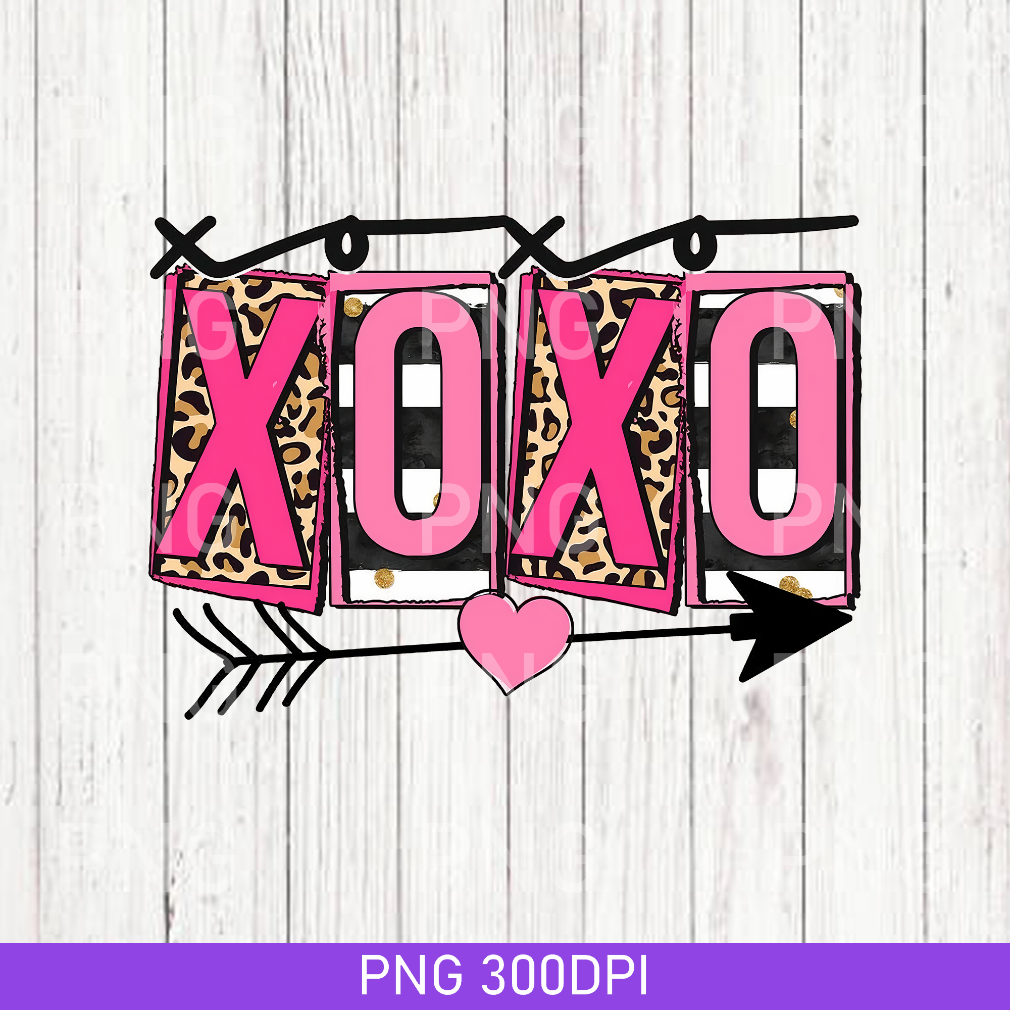 Vintage XOXO PNG, Xoxo Valentines Day PNG For Woman, Valenti | Inspire ...