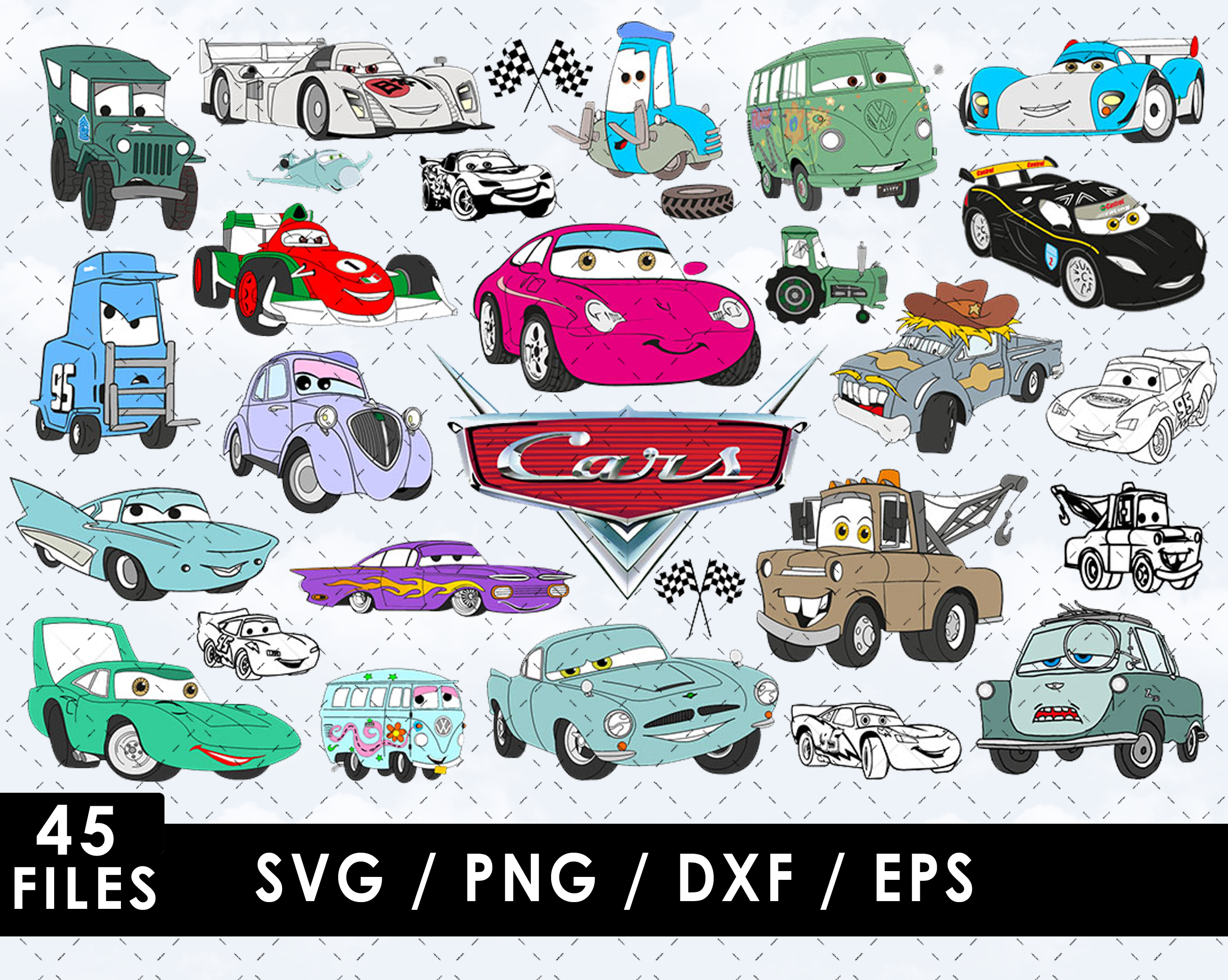 Cars Svg Files, Cars Png Files, Vector Png Images, SVG Cut F | Inspire ...