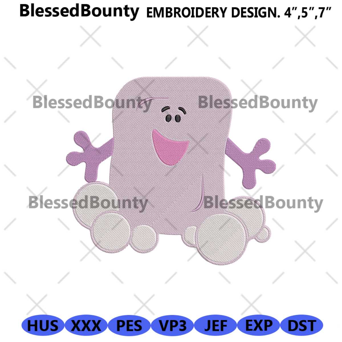 Slippery Soap Machine Embroidery Download, Blues Clues Embro | Inspire ...