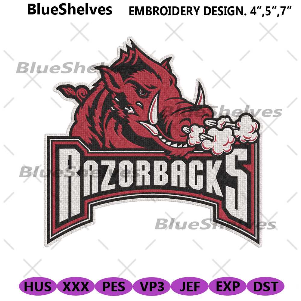 Razorback Utf NCAA Razorbacks Embroidery Designs, Razorbacks Logo NCAA Emb | Inspire ...