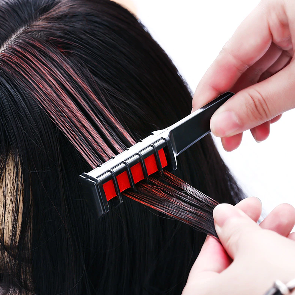 NonToxic Temporary Hair Dye Chalk Comb Inspire Uplift