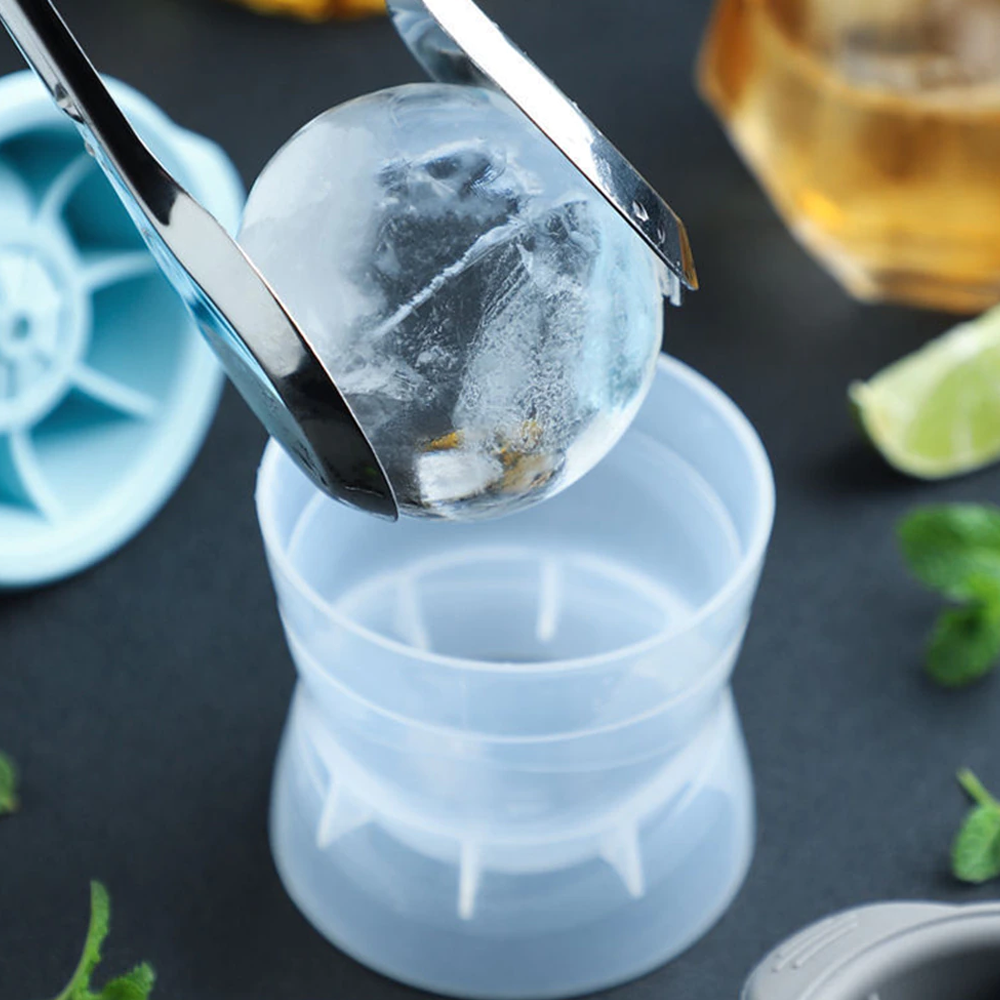 MultiUse Crystal Clear Ice Sphere Mold Inspire Uplift