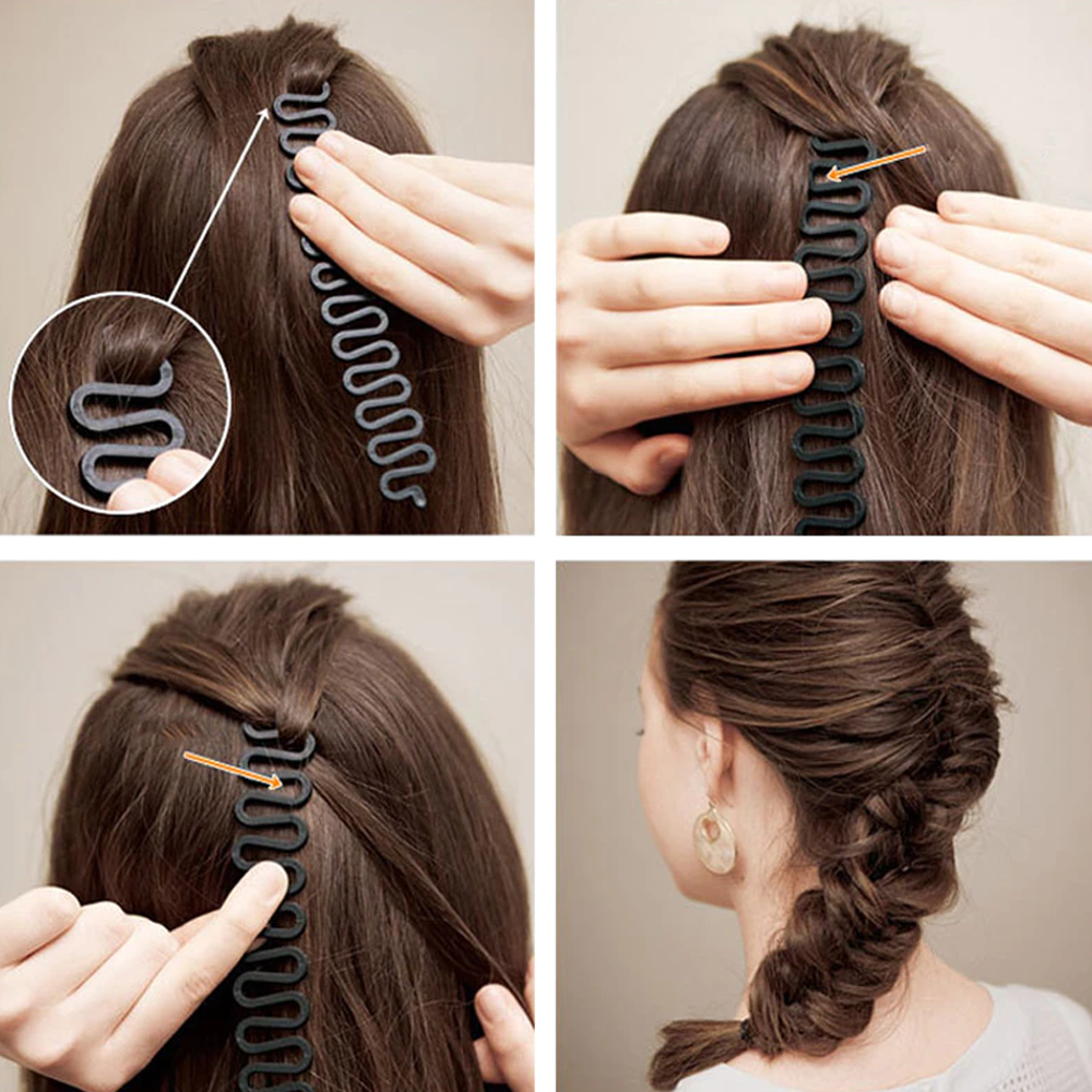 DIY Quick Tie Fishtail Braid Stick Inspire Uplift