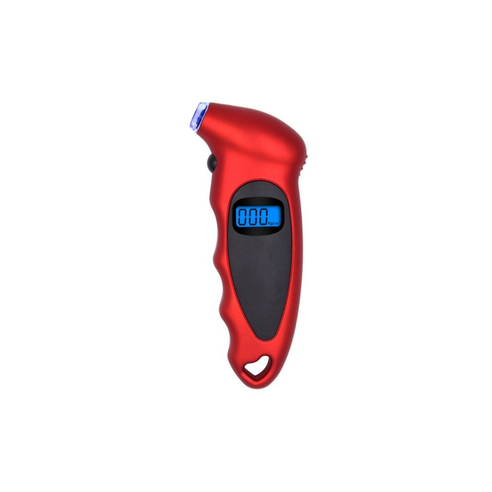 Digital Tire Pressure Gauge - Red