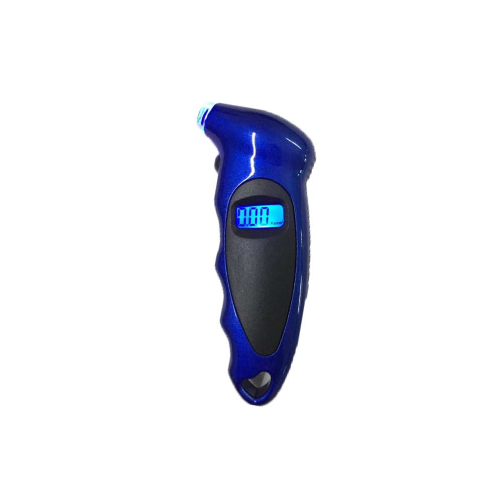 Digital Tire Pressure Gauge - Blue