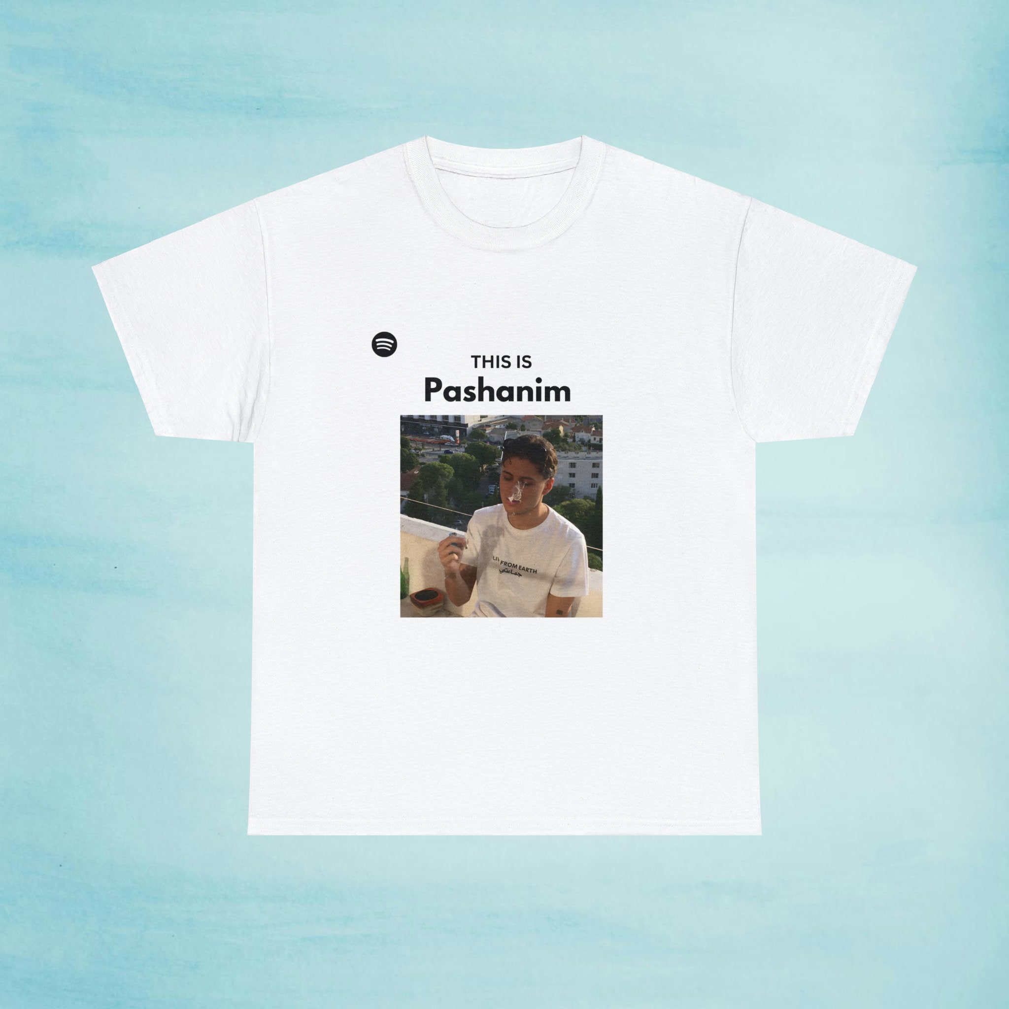 Pashanim 2025 T-Shirt - Musik Fan Shirt Mit Kurzärmeln Für Streetstyle & Alltag