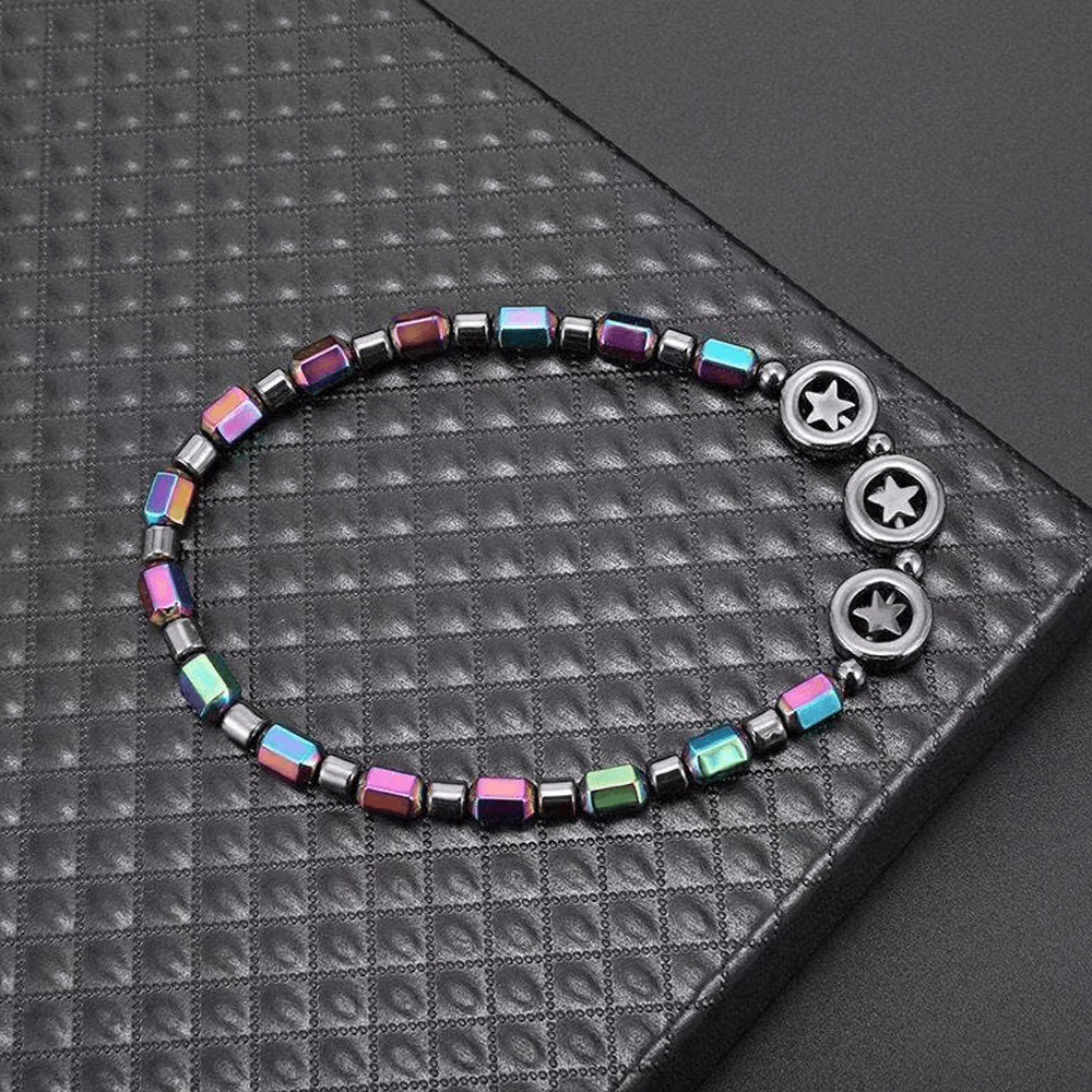 AntiSwelling Hematite Anklet Inspire Uplift