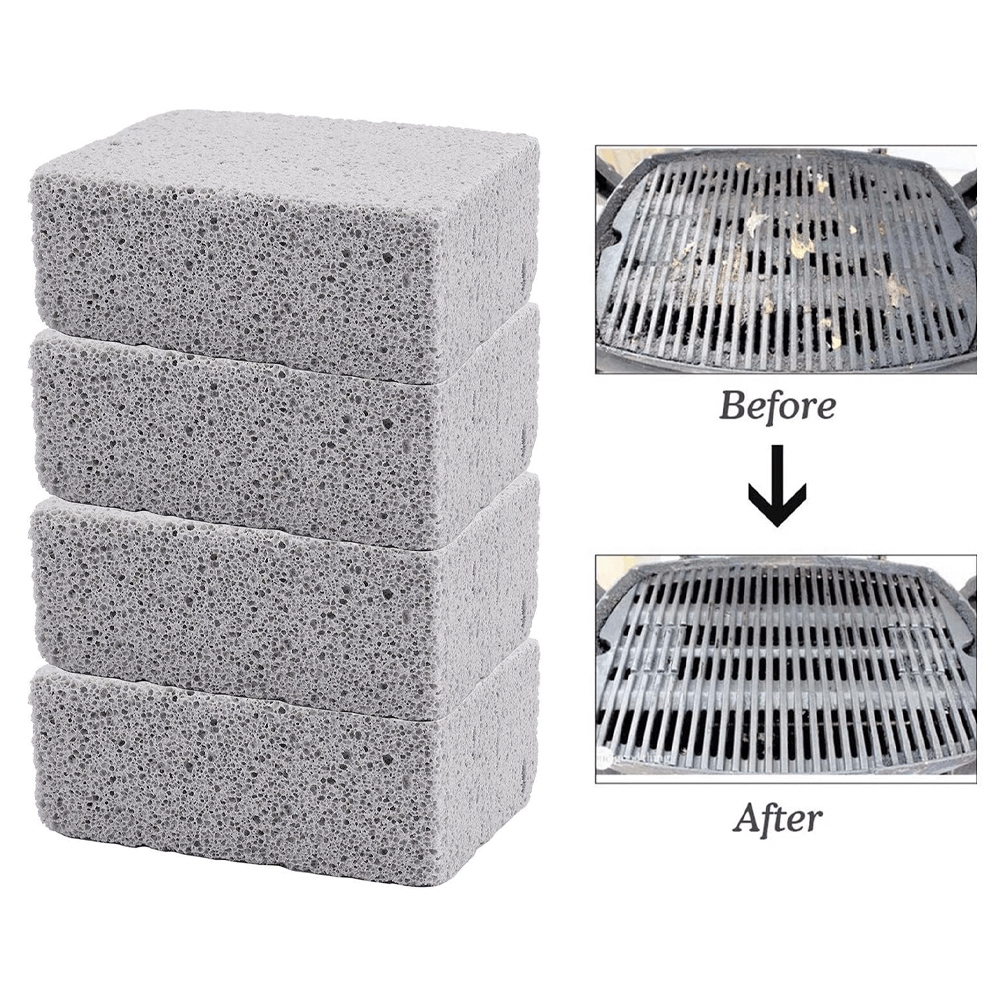 4 Pcs Quick Griddle Cleaning Brick Blocks Inspire Uplift
