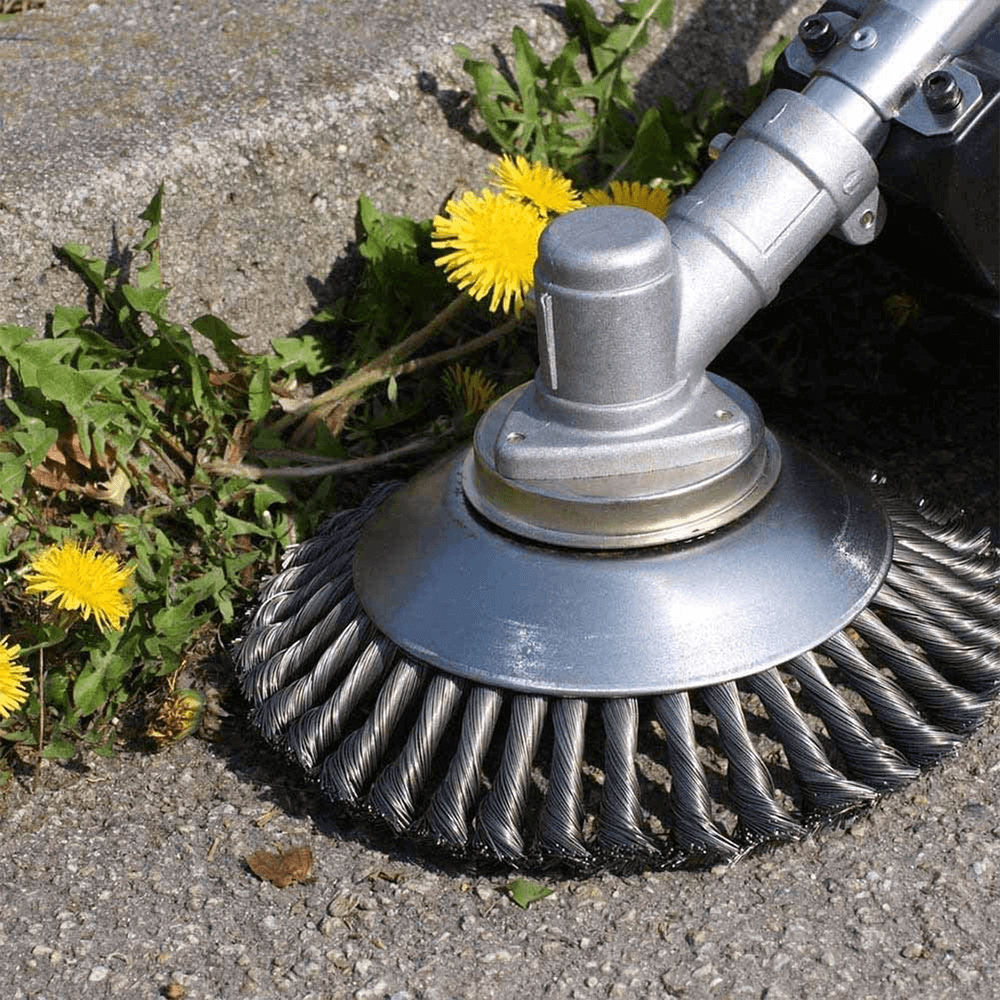 8 Inch Steel Wire Brush For Weed Eater Inspire Uplift