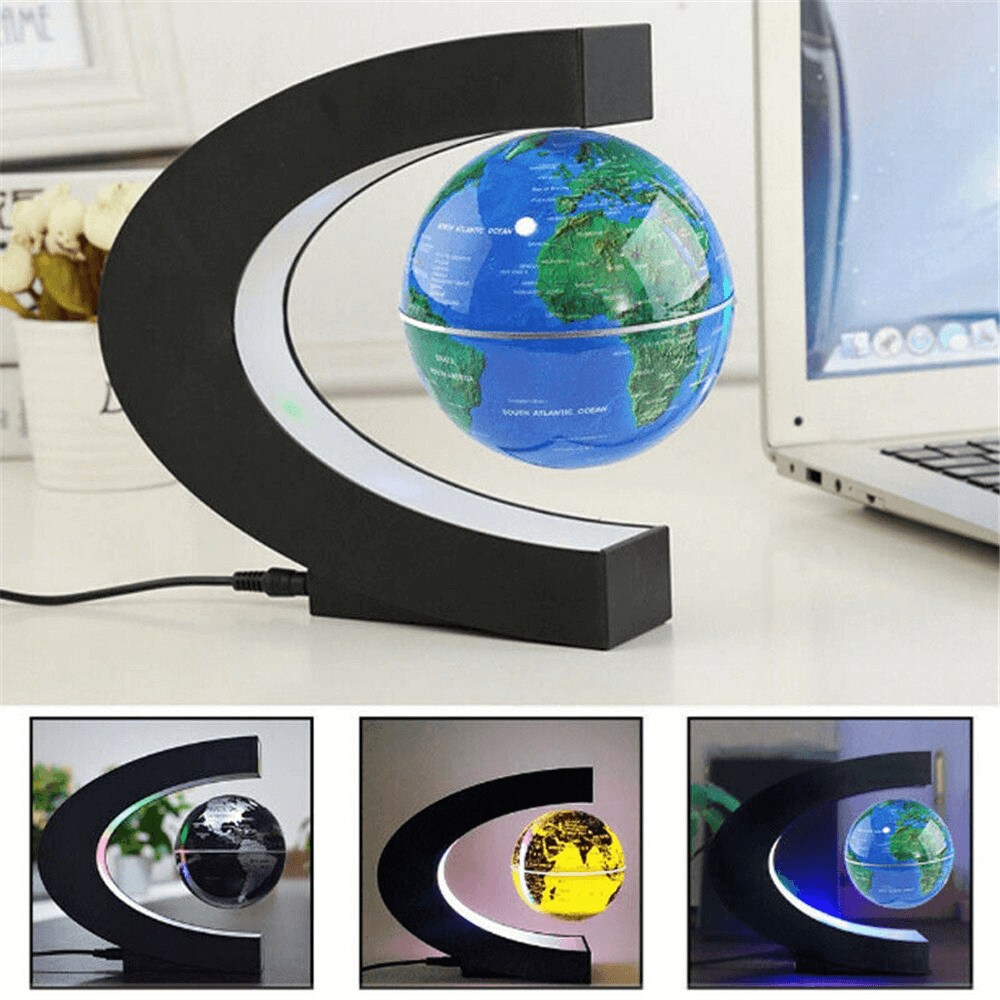Floating Earth Globe Lamp Inspire Uplift