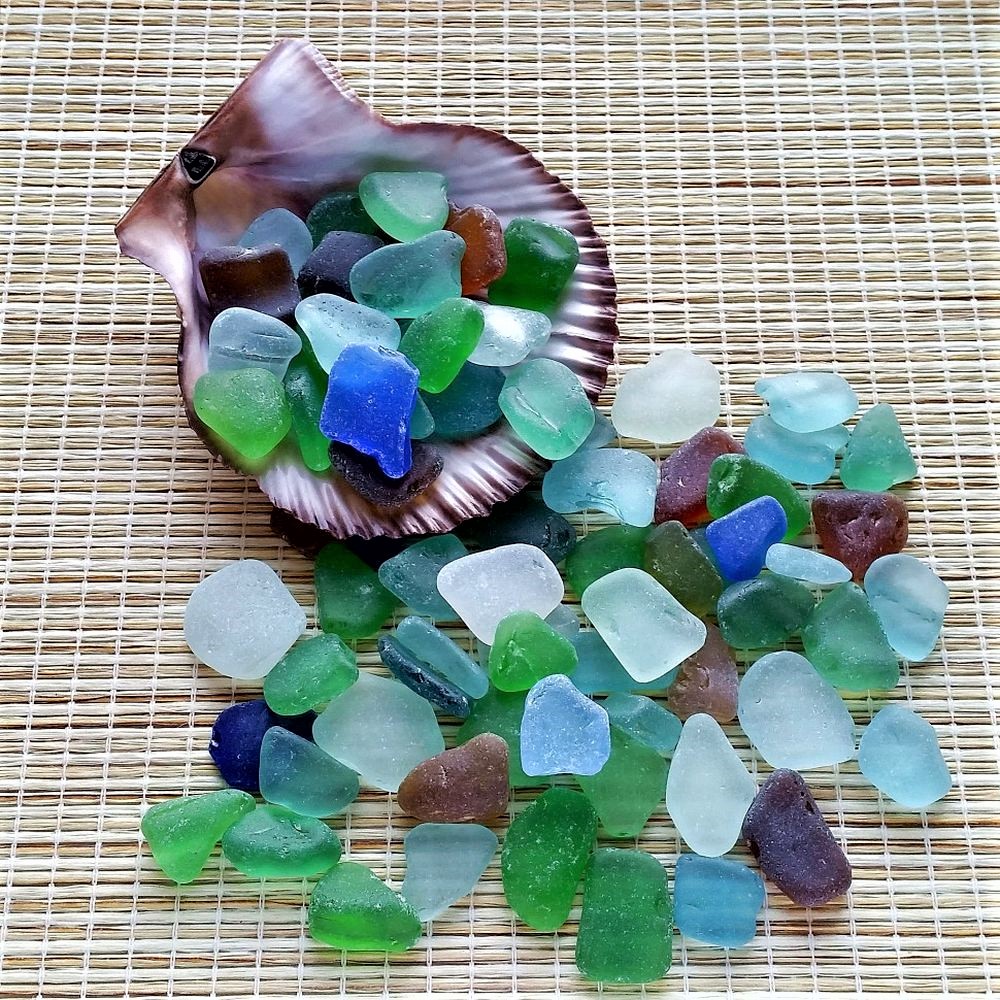 Sea glass genuine. Small sea glass bulk. Inspire Uplift
