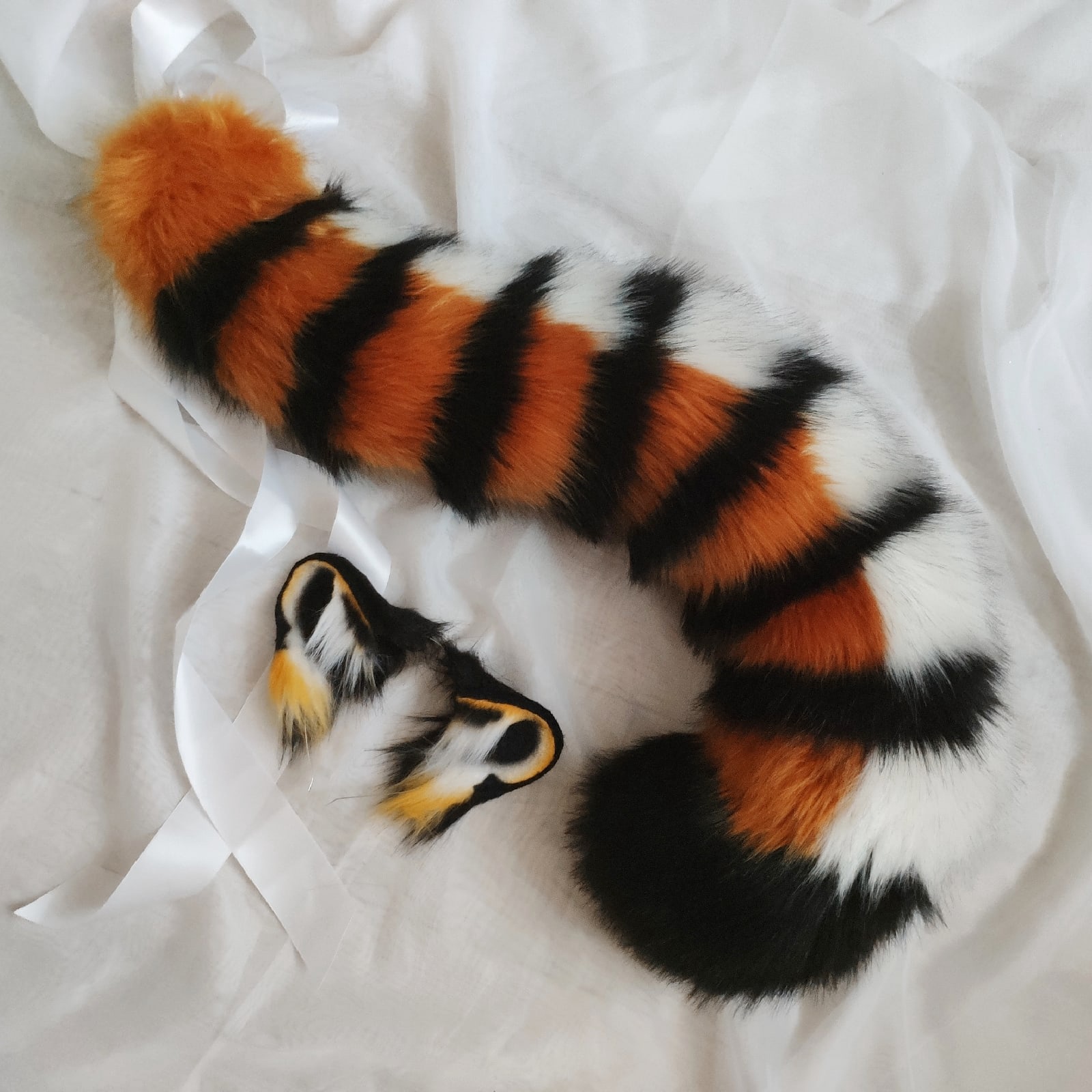 Realistic Tiger Ears and Tail Inspire Uplift