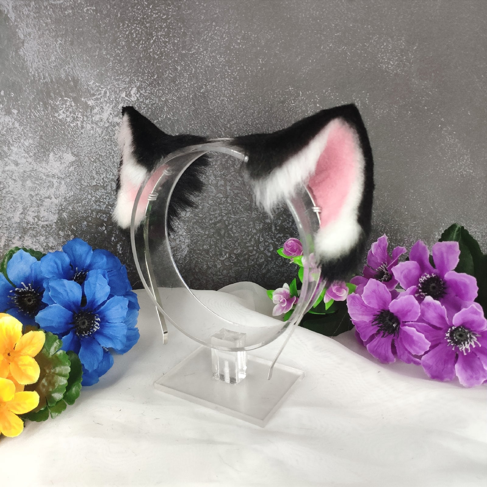 Black Kitten Ears Headband Neko Ears Cosplay Inspire Uplift