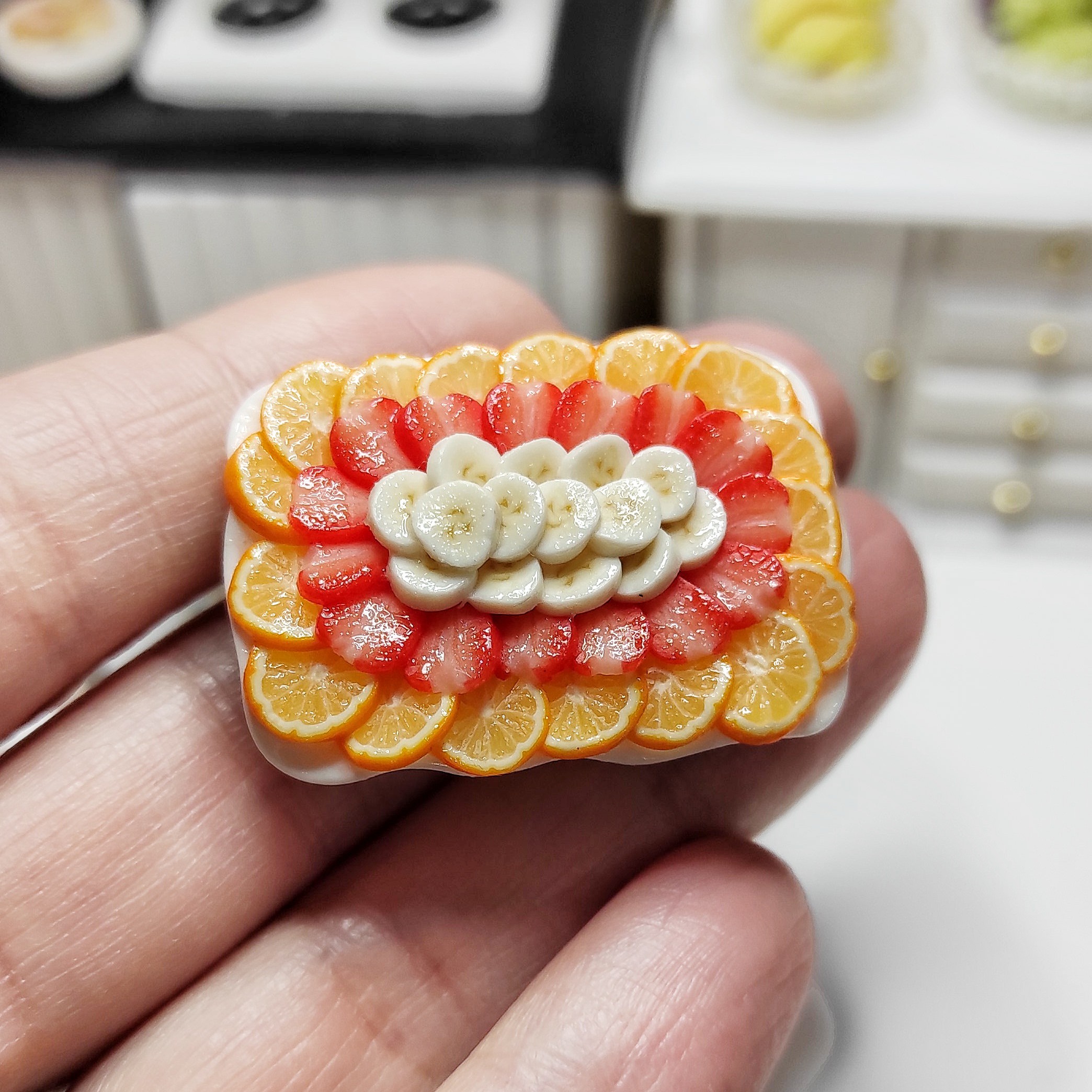 Dollhouse miniature, mini food, dollhouse, Realistic assortm Inspire