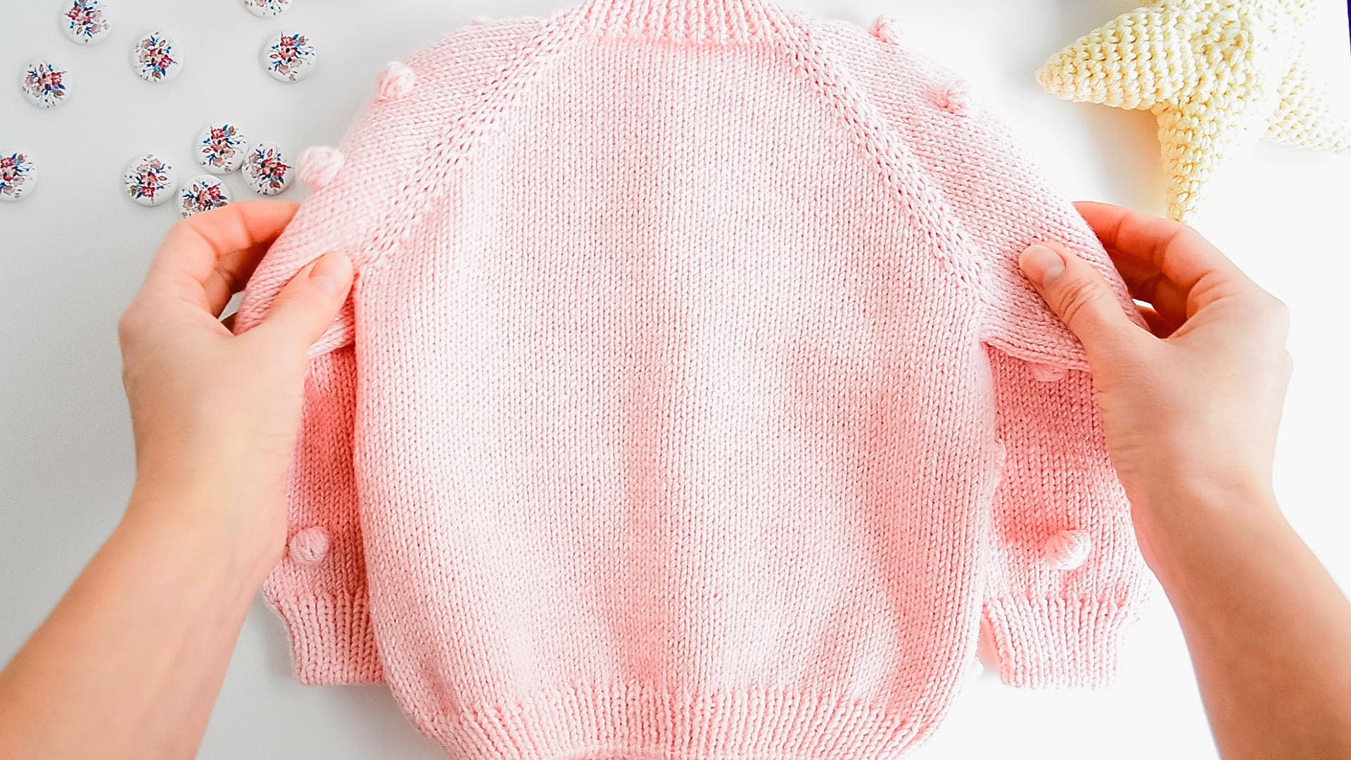 Baby Popcorn Cardigan \