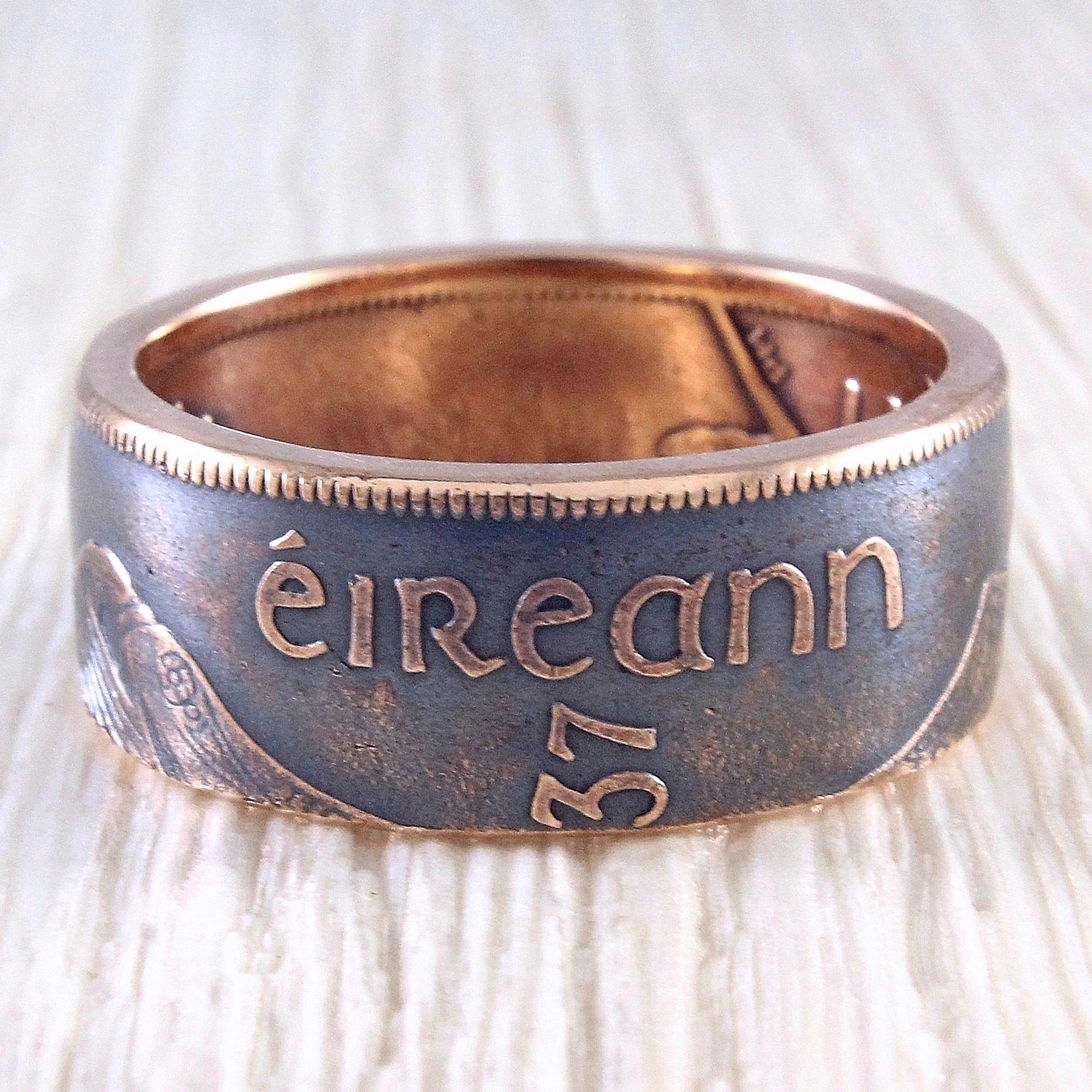 Coin Ring (Ireland) Bronze Penny | Inspire Uplift