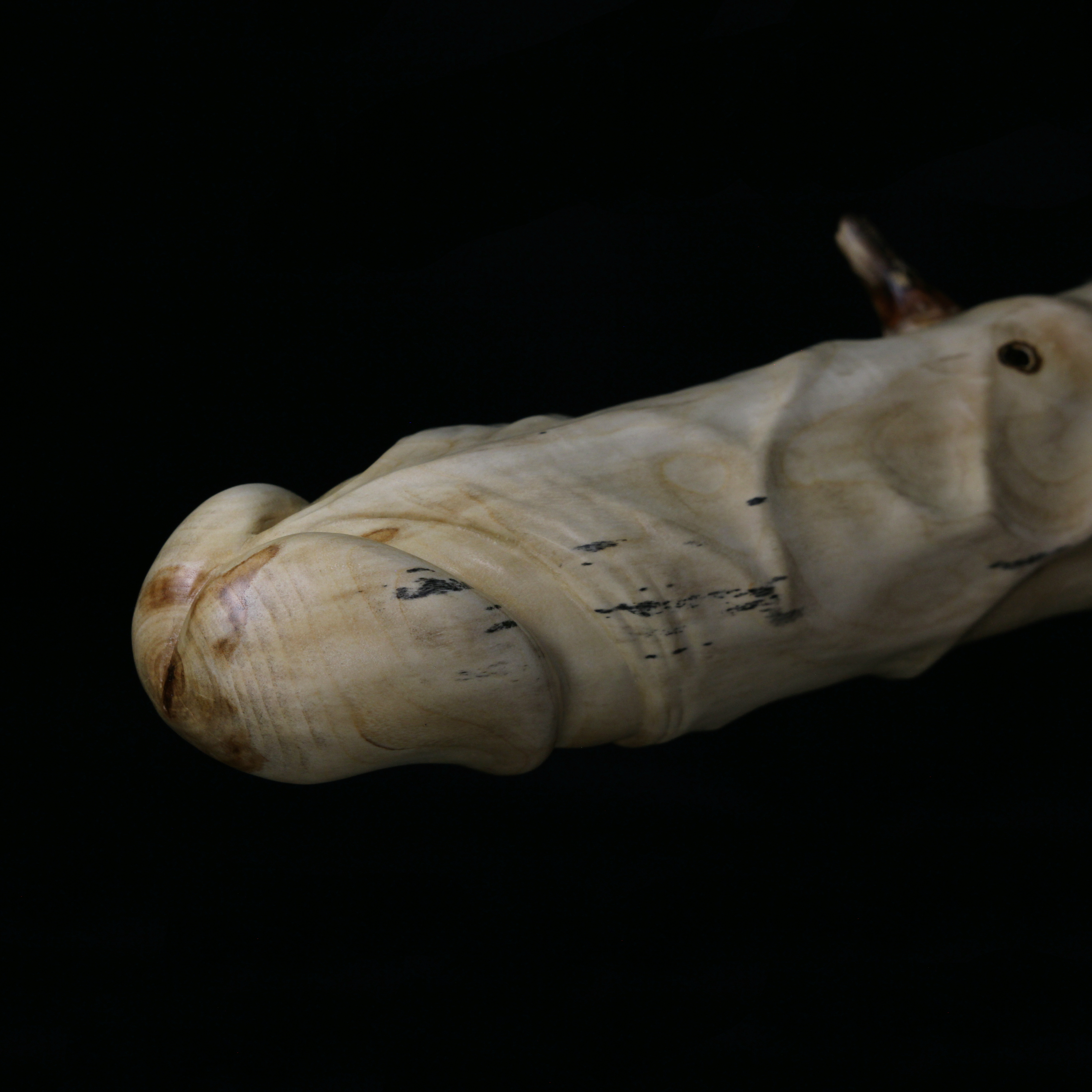Wood penis 230, erotic art sculpture, wooden penis sculpture, adult content.