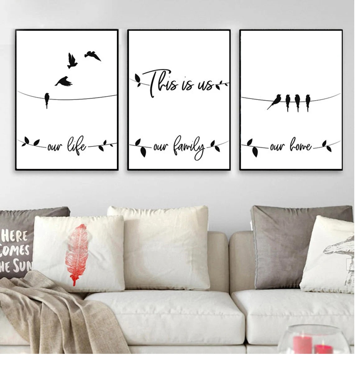 This Is Us Our Life Our Family Our Home Printable Print Set - Inspire ...