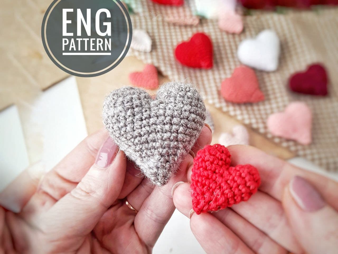 Amigurumi Heart Crochet Pattern Keychain Amigurumi Heart 2 Inspire