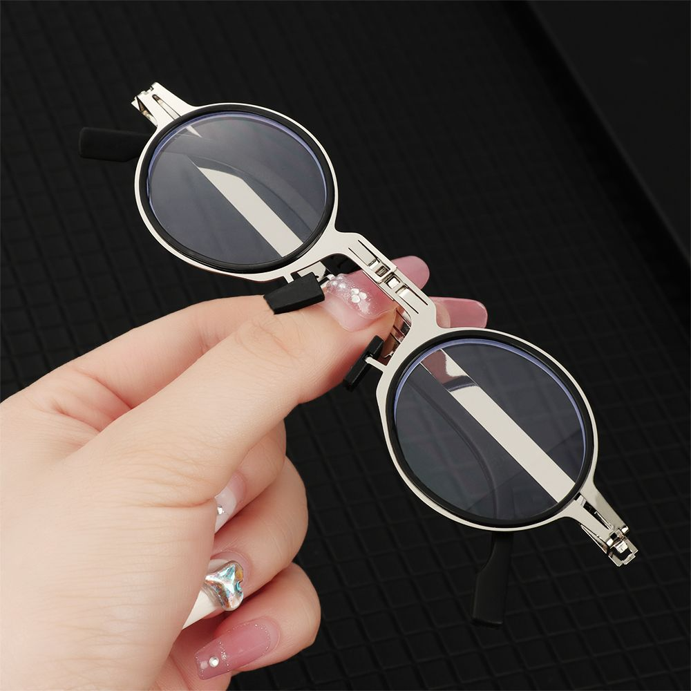 Ultra-Light Titanium Foldable Reading Glasses – Screwless & Unisex | Perfect Gift for Him & Her