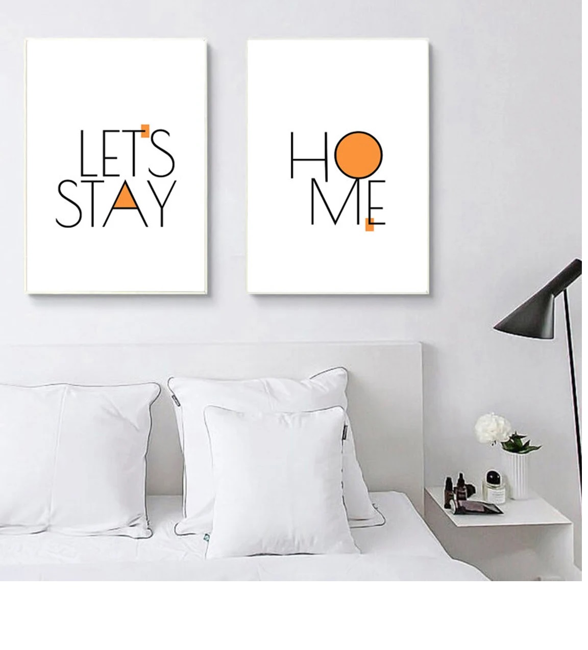 Lets Stay Home Print Set Lets Stay Home Sign Let's Stay Home - Inspire ...