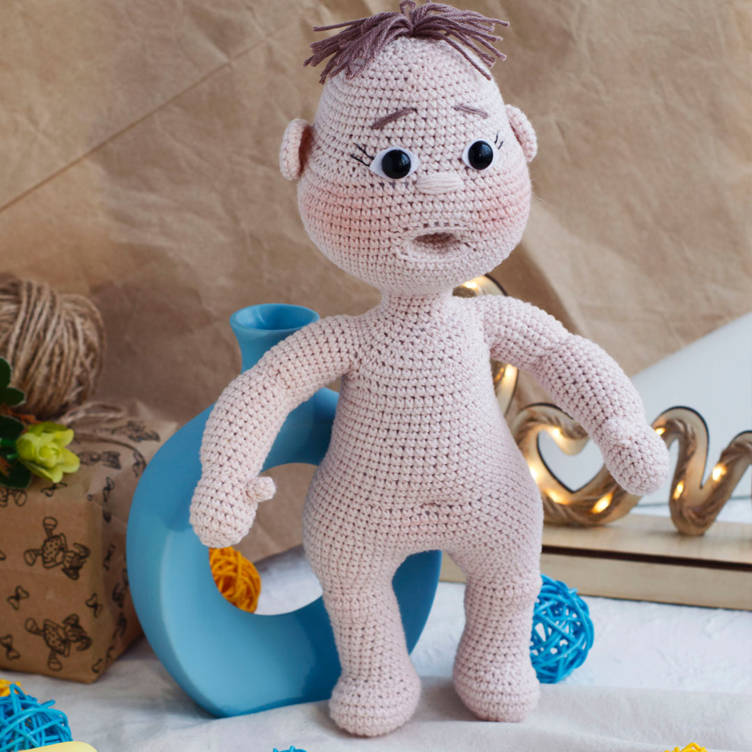 PDF Pattern Crochet Doll, Baby doll pattern, Crochet doll cl Inspire