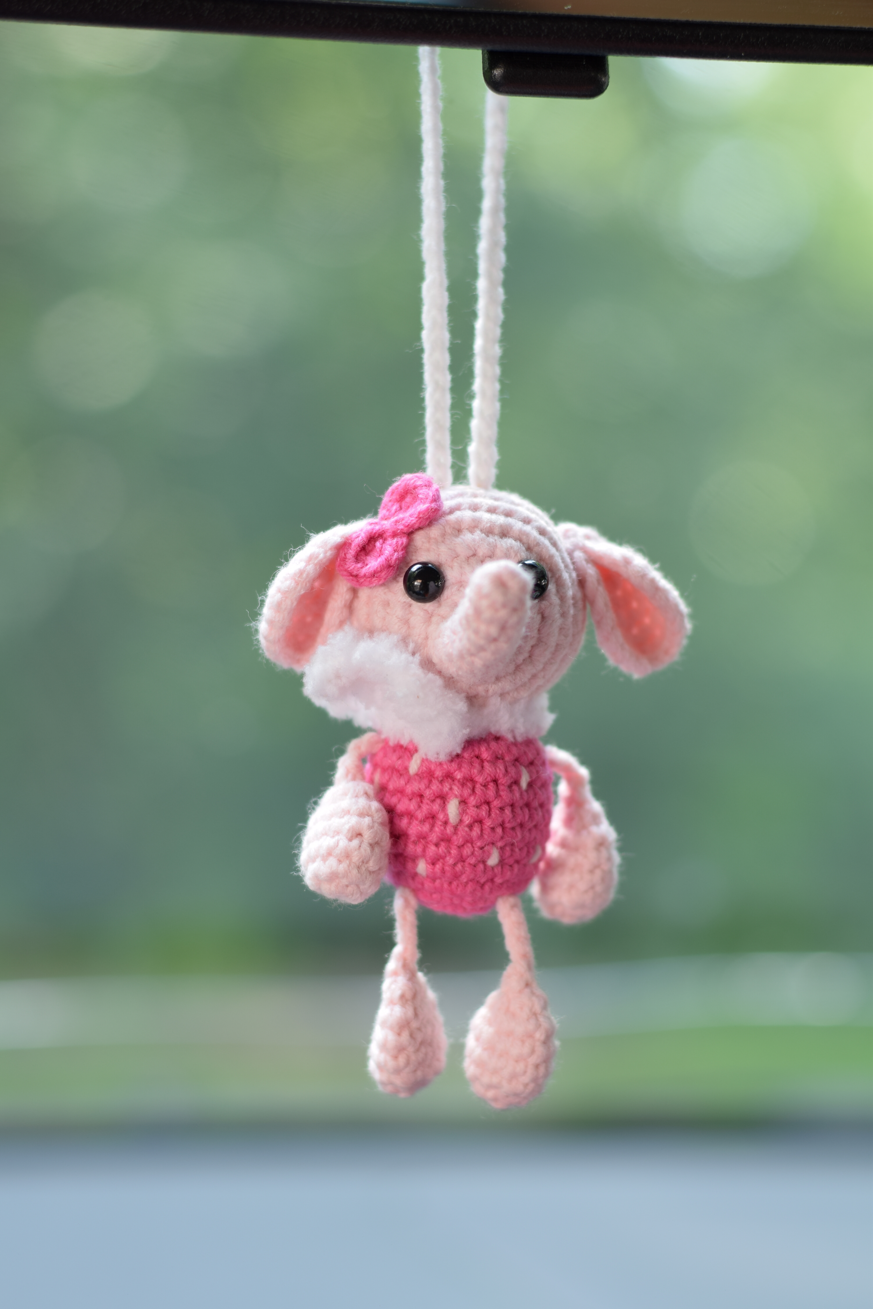elephant car charm