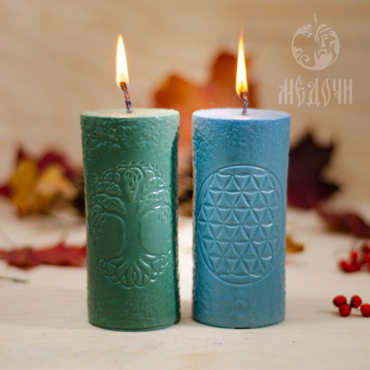 Cylinder mold for candles Tree of life, candles mold, resin Inspire