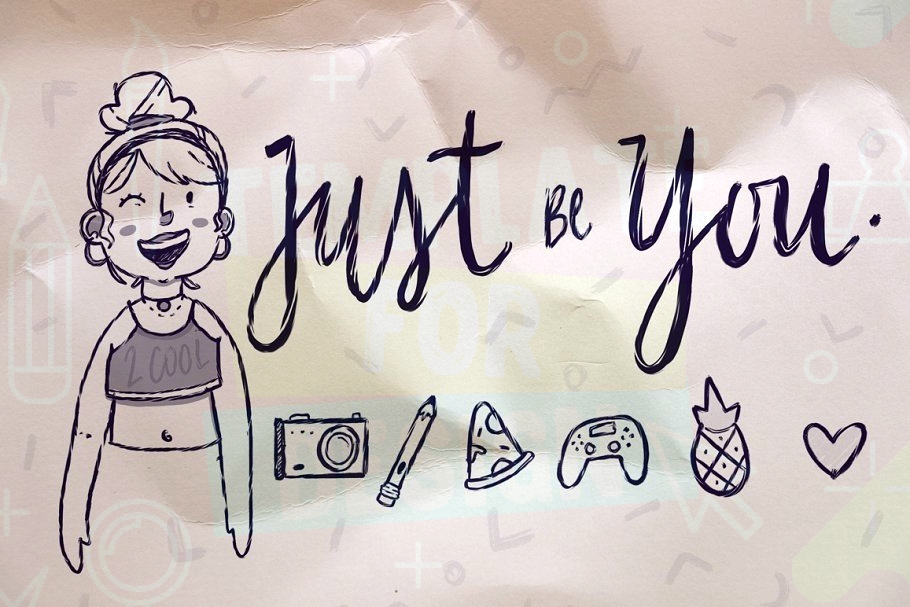 Dry Marker Procreate Brushes \ Procreate brush \ Procreate l Inspire