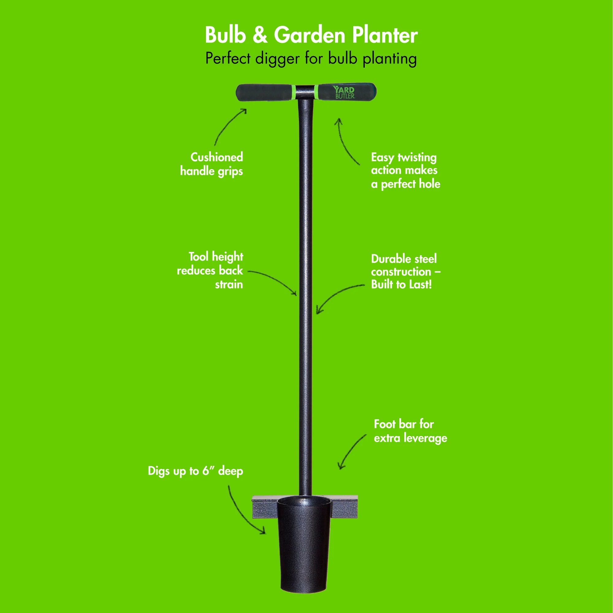 Long Handled Bulb Planter Inspire Uplift