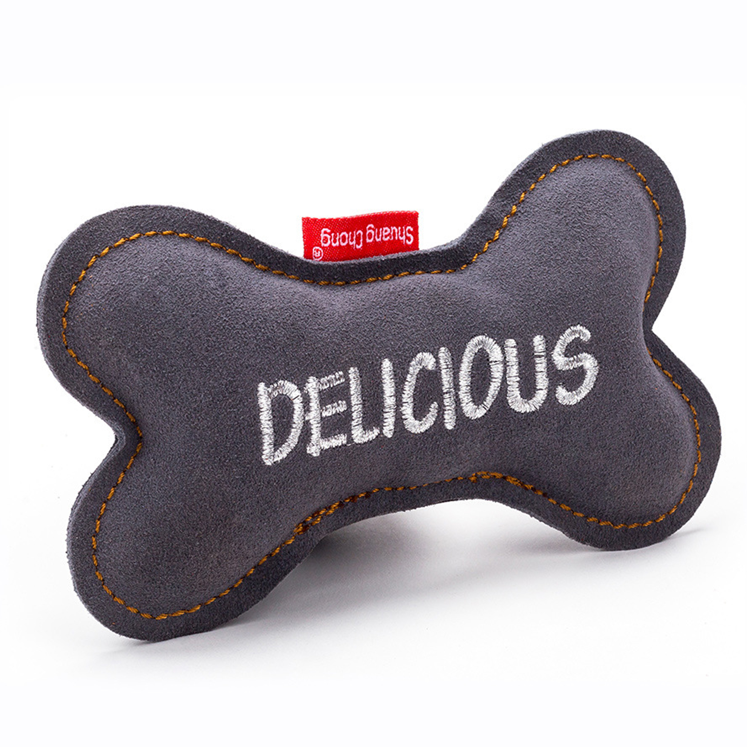 Bone Shape Leather Chew Toy Inspire Uplift