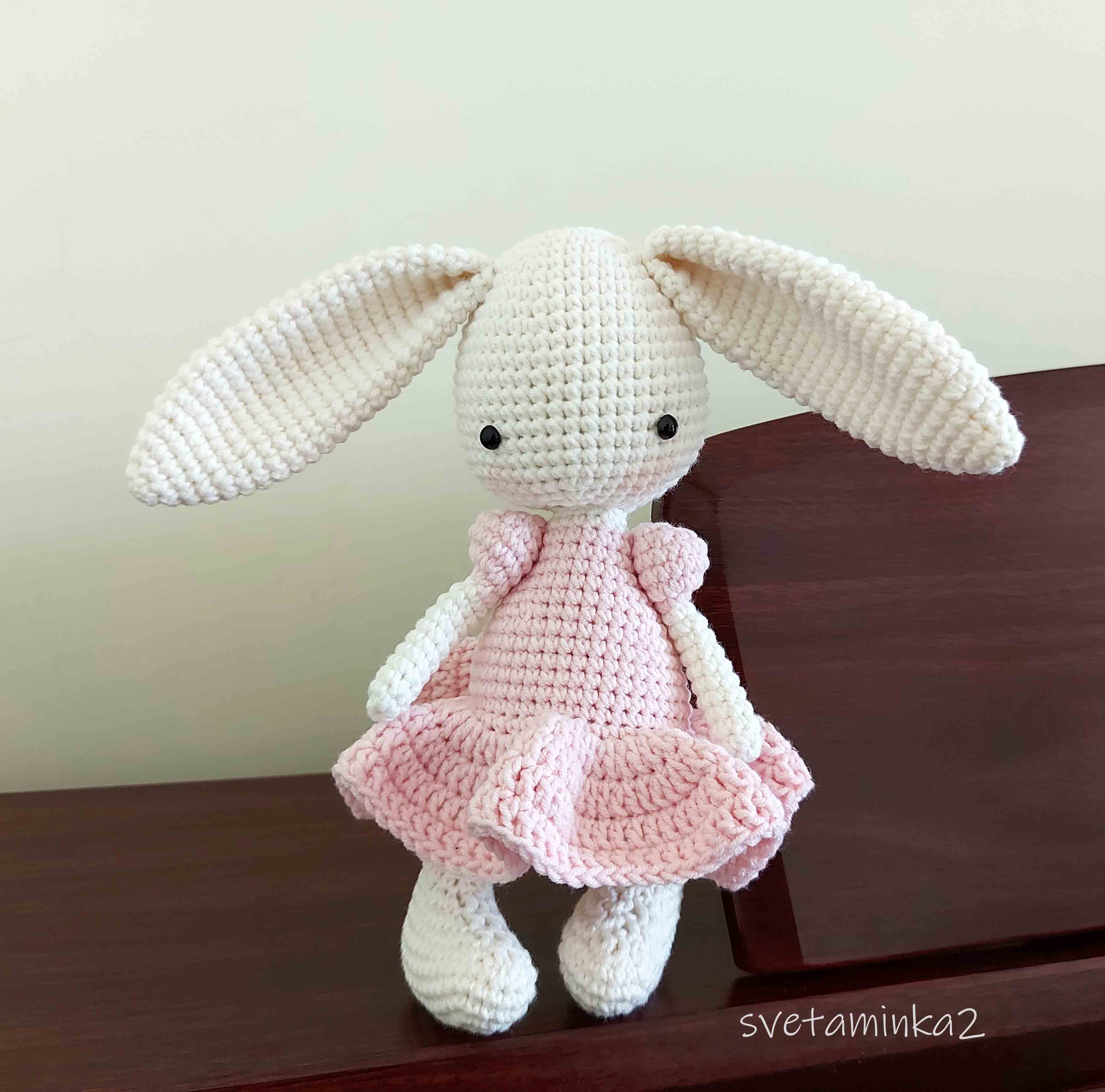 Crochet Bunny Pattern Crochet Rabbit Pattern Amigurumi Bunny Inspire