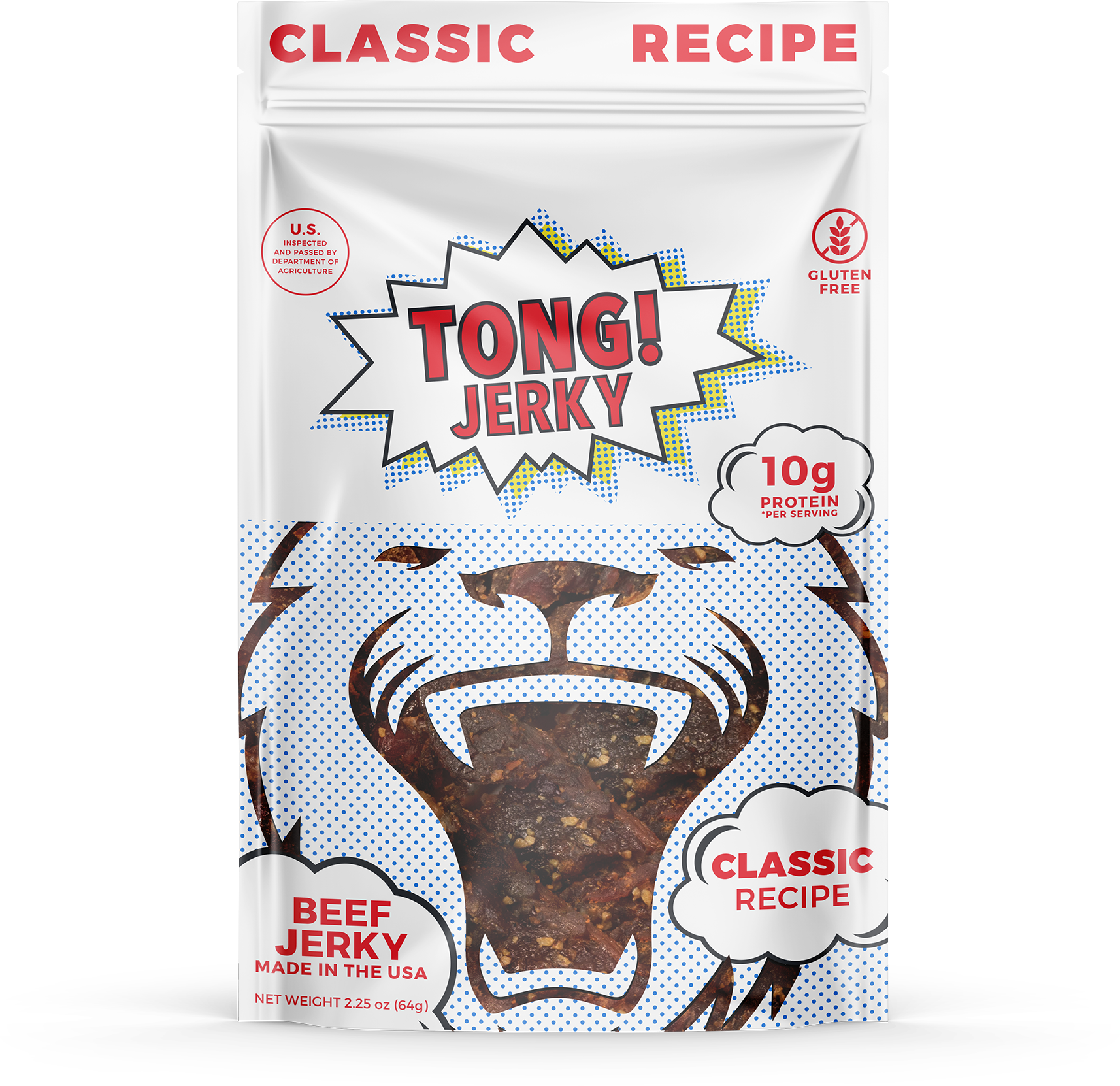 Tong Jerky Classic Recipe Beef Jerky Inspire Uplift