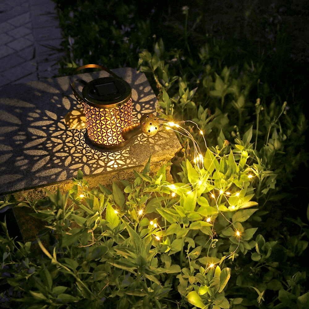 Waterproof Outdoor Decor Solar Can Lights Inspire Uplift