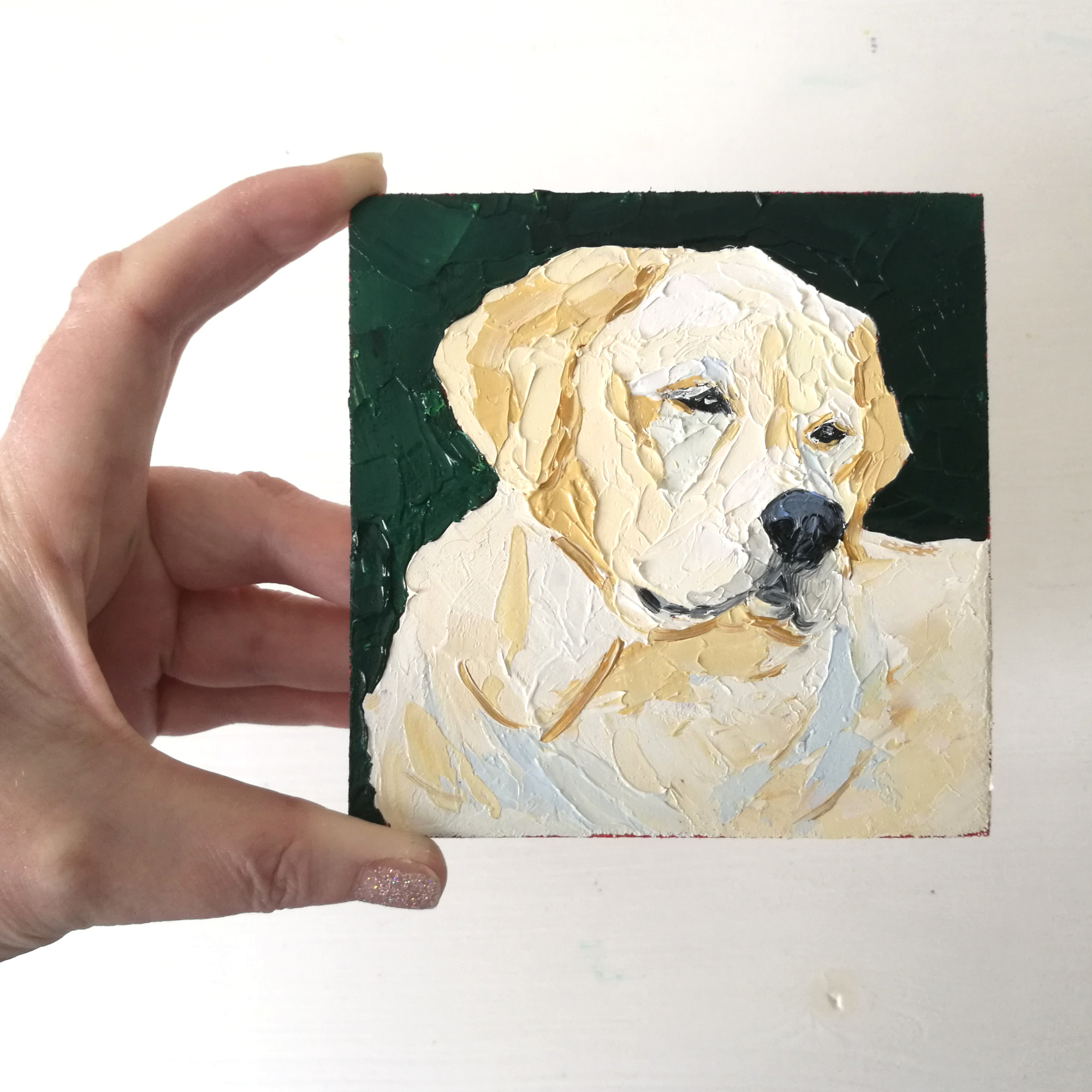 Dog Painting Custom Pet Painting from photo Pet Portrait Sma Inspire Uplift