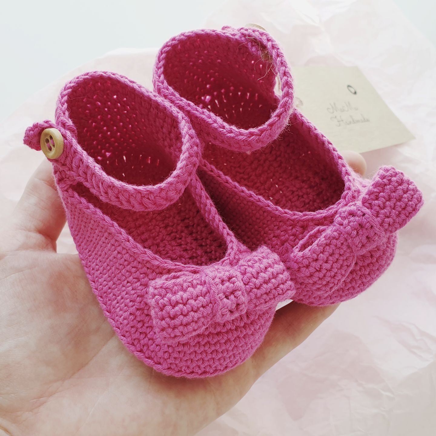 Baby shoes Girl newborn Baby shower gift Baby booties croche Inspire