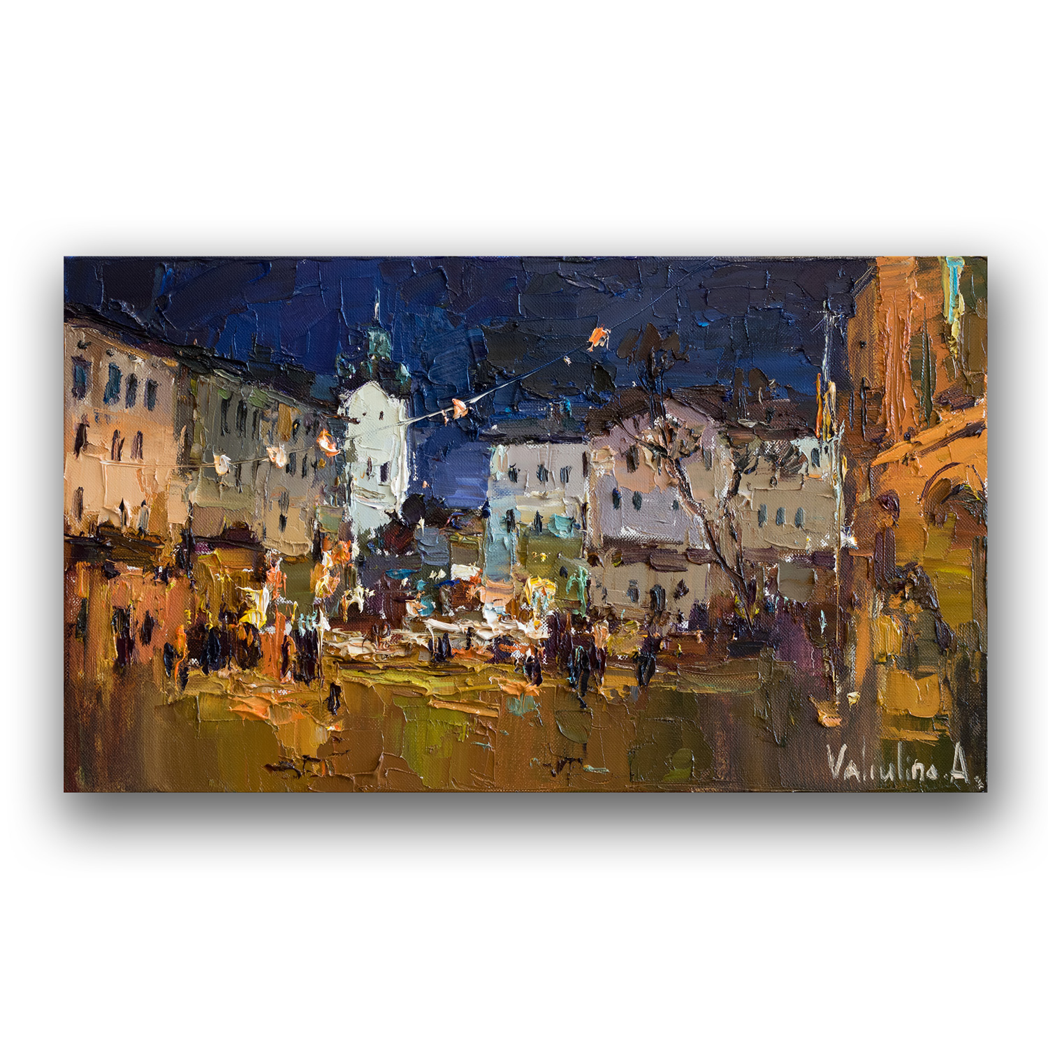 Lviv. Original oil painting Impasto painting on canvas by A - Inspire ...