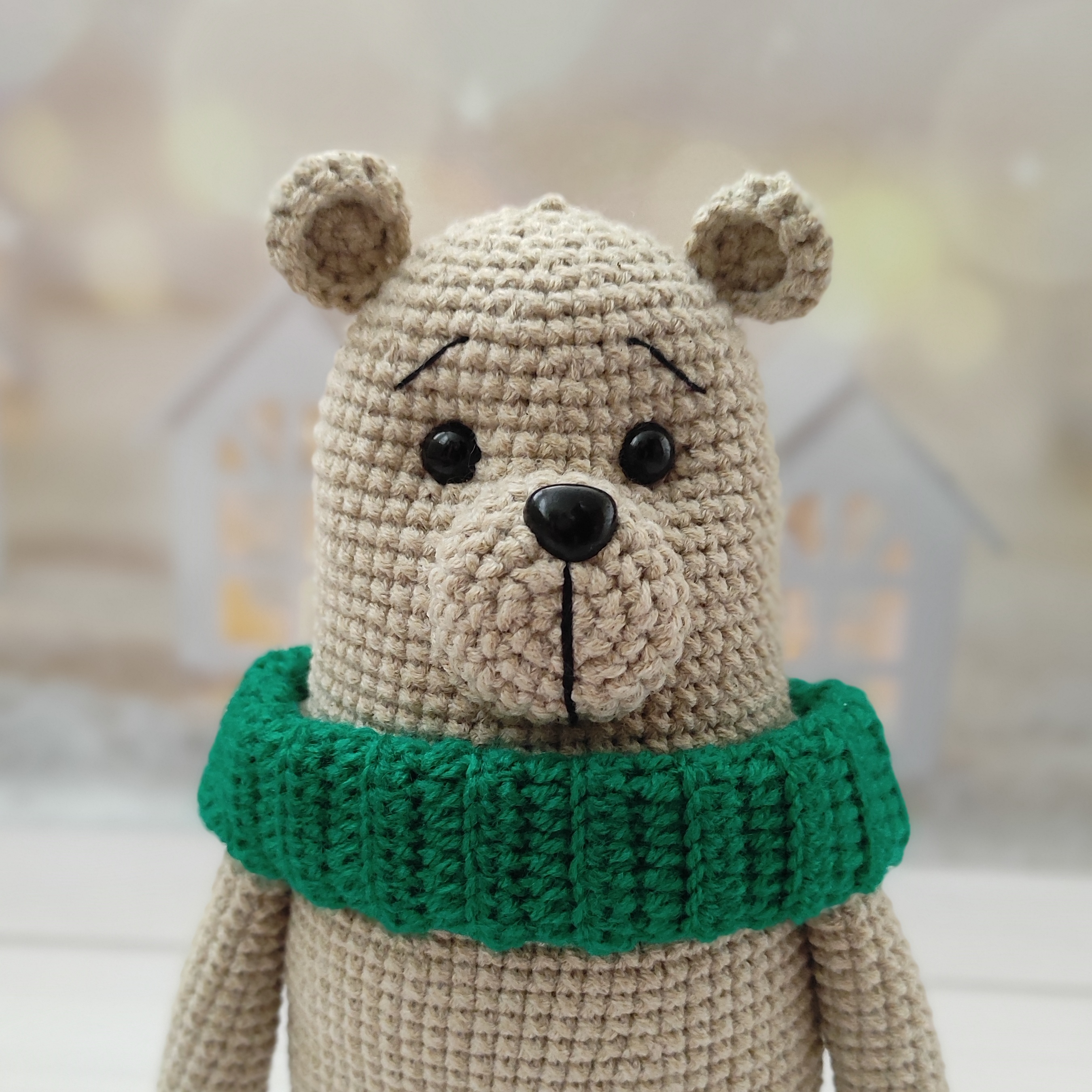 Bear toy crochet bear plush bear stuffed bear Inspire Uplift