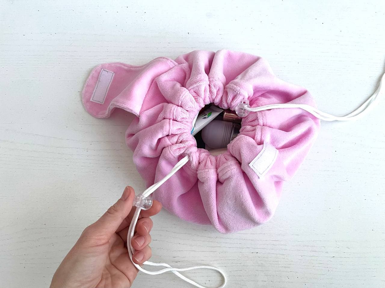 Drawstring Cosmetic Bag Sewing Pattern With Video Instructio Inspire Uplift