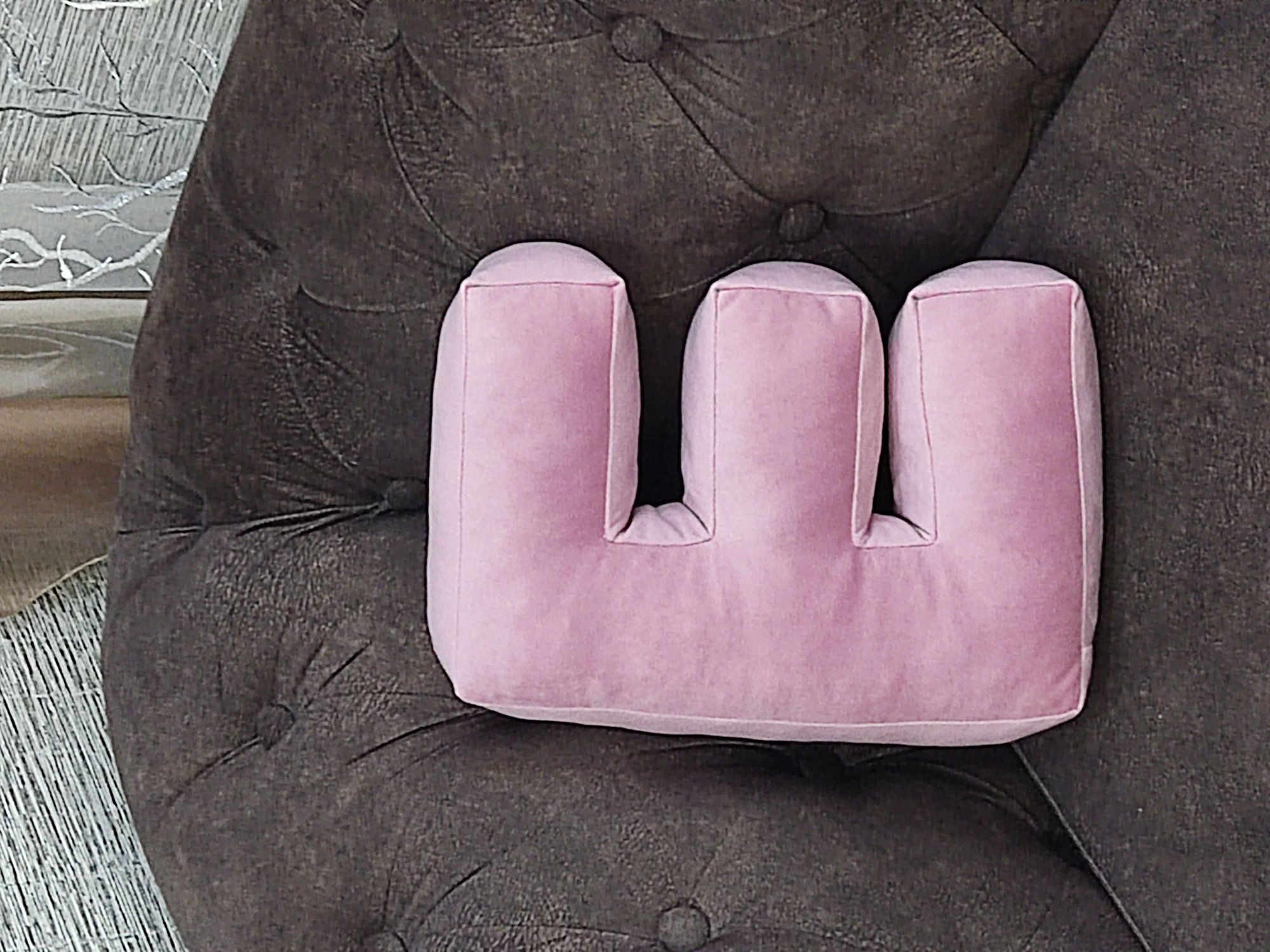 Alphabet pillows, pillows with initials, soft letters, pillo Inspire