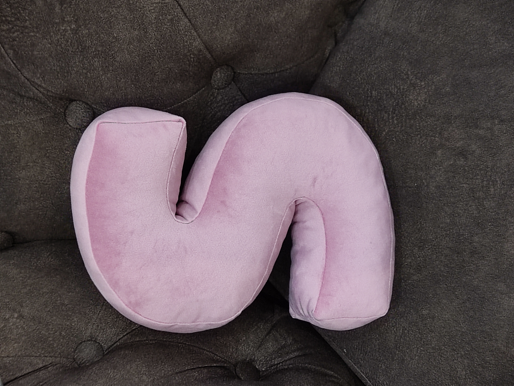 Alphabet pillows, pillows with initials, soft letters, pillo Inspire