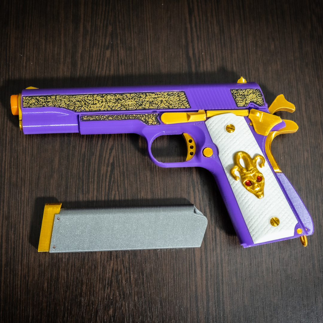 Joker colt Cosplay Gun Prop Movie Accurate Prop replica Inspire Uplift