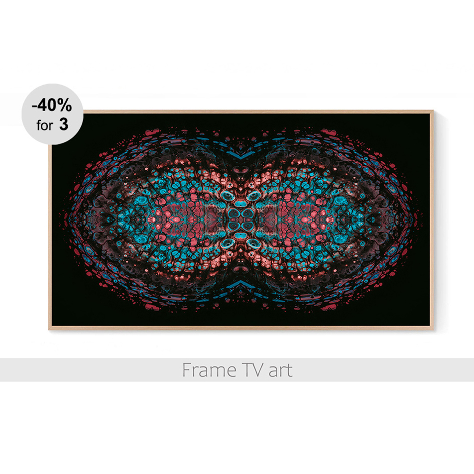Samsung Frame TV Art Digital Download 4K, Frame TV art abstr Inspire